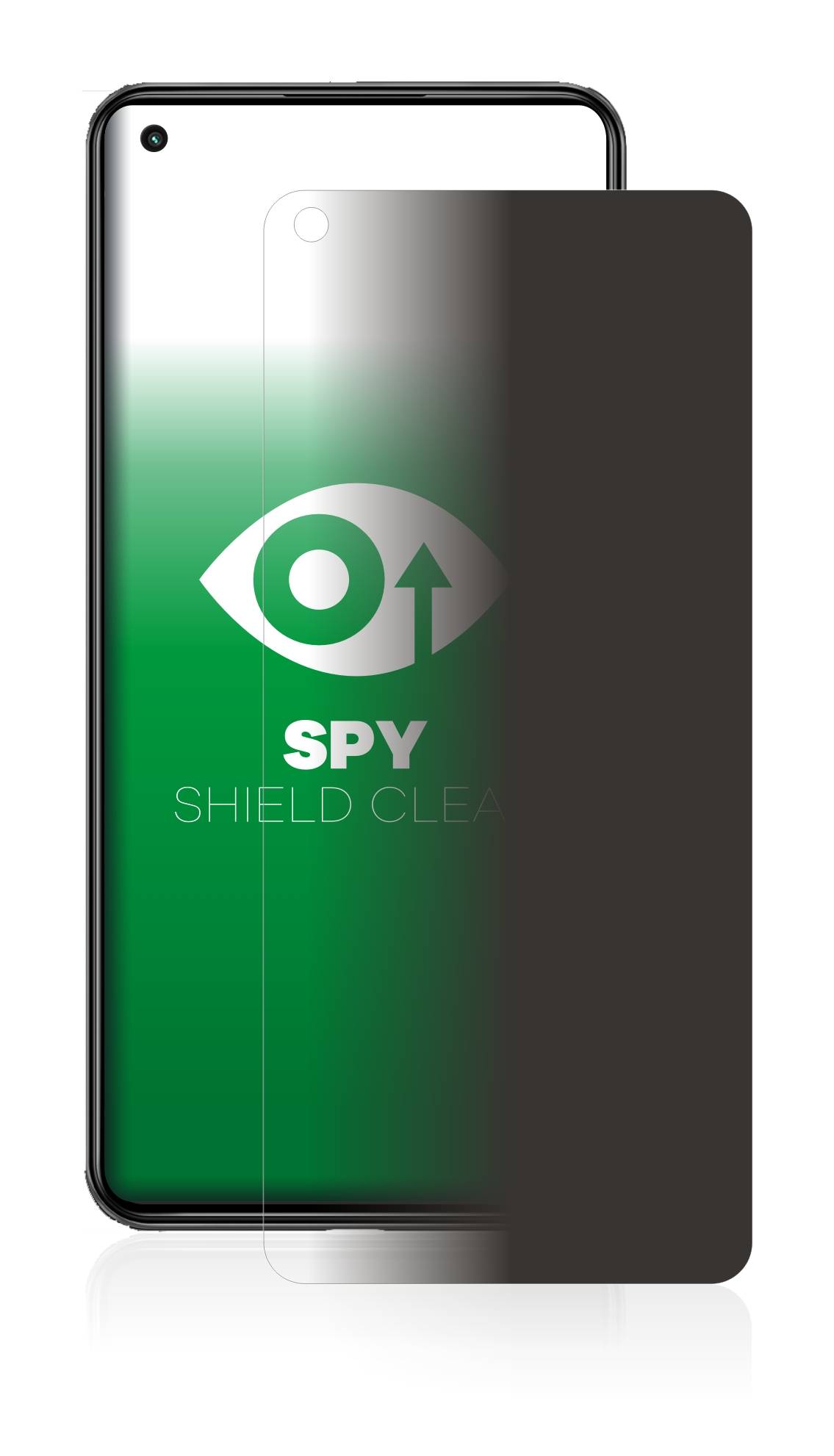 upscreen Blickschutzfolie für Xiaomi Mi 11 Lite Anti-Spy Privacy Blaulichtschutz Sichtschutzfolie