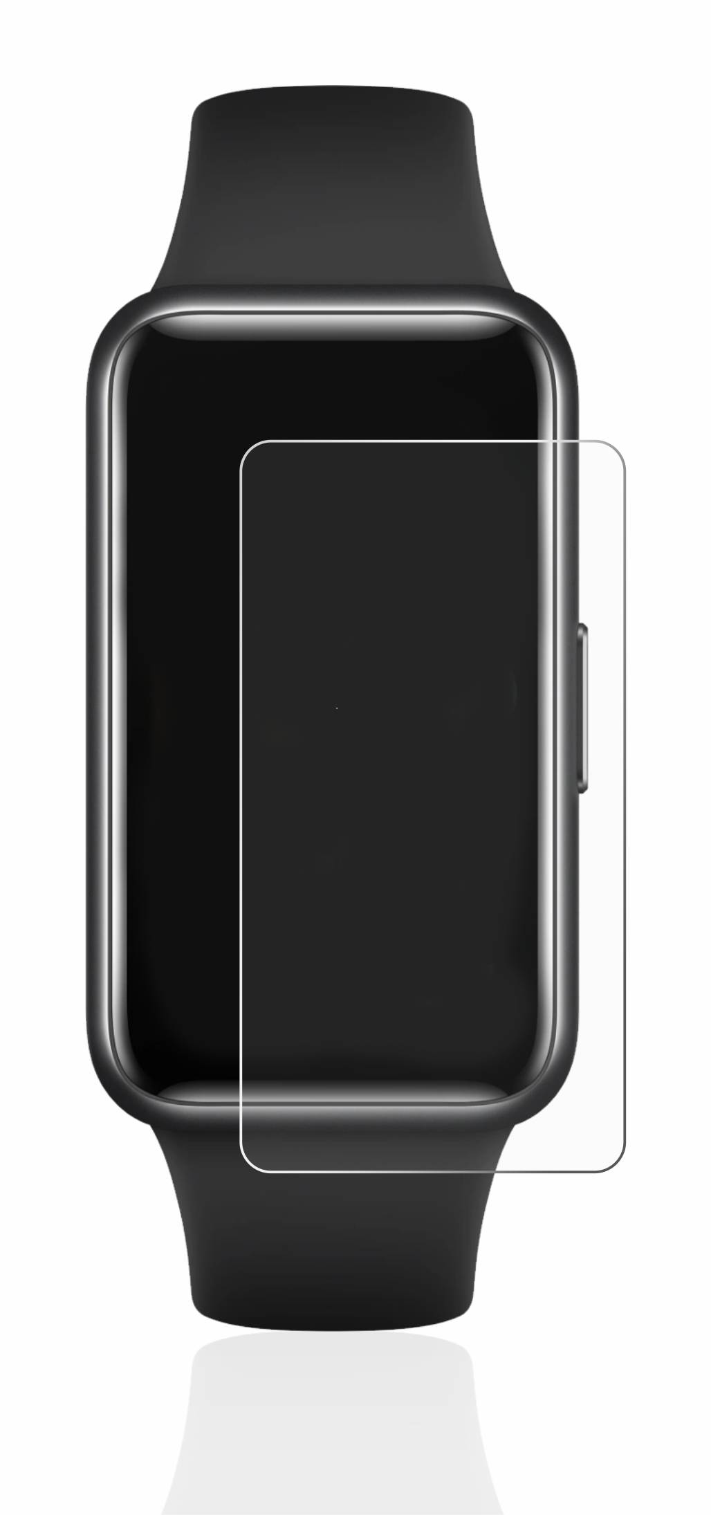 upscreen Bacteria Shield Clear Premium Antibakterielle Displayschutzfolie für Huawei Band