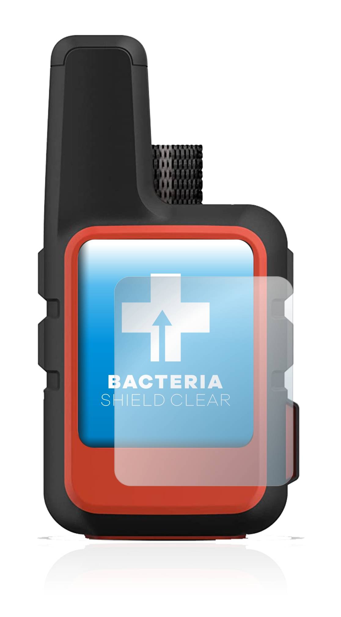 upscreen Bacteria Shield Clear Premium Antibakterielle Displayschutzfolie für Garmin inReach