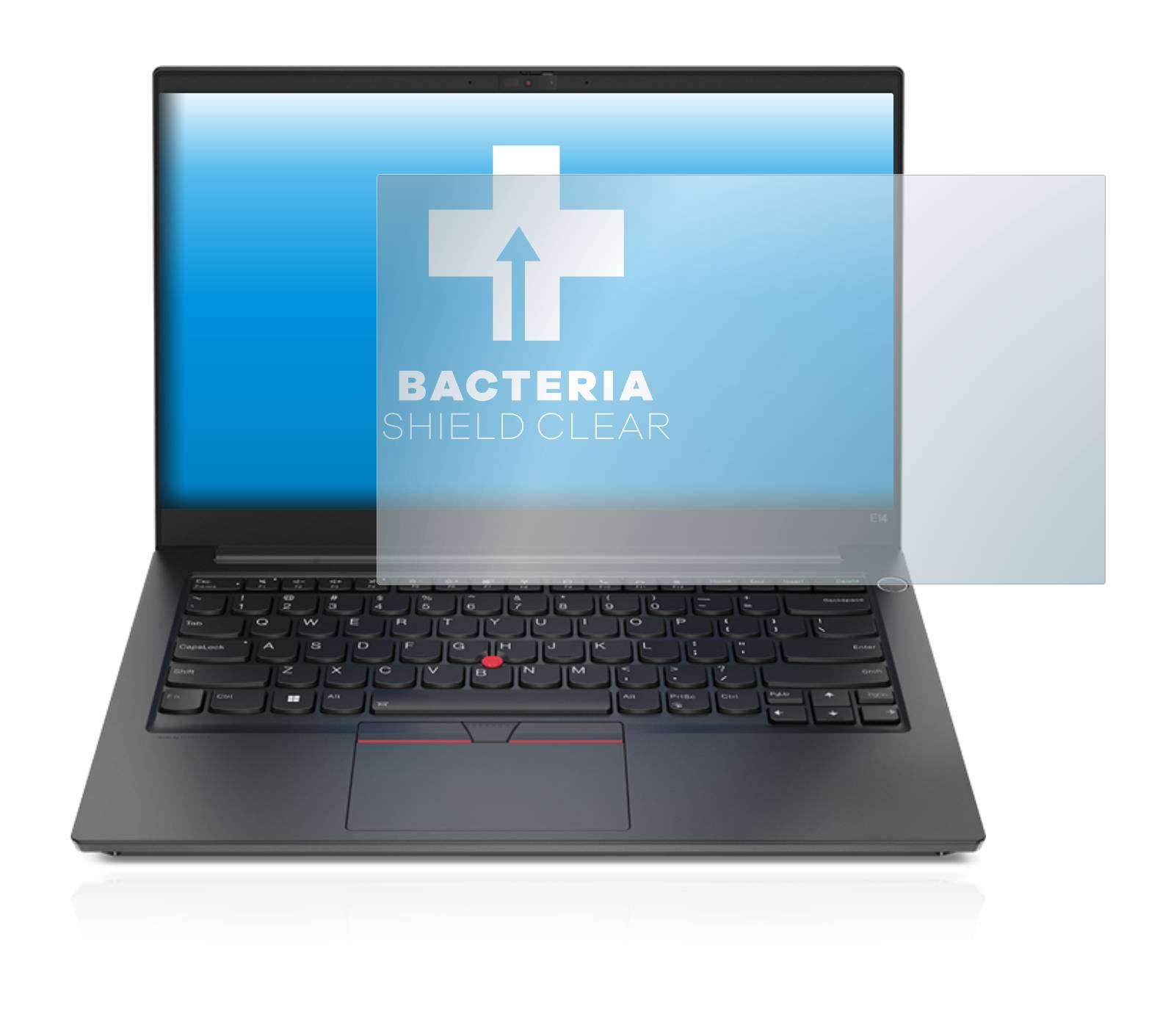 upscreen Bacteria Shield Clear Premium Antibakterielle Displayschutzfolie für Razer Blade 14