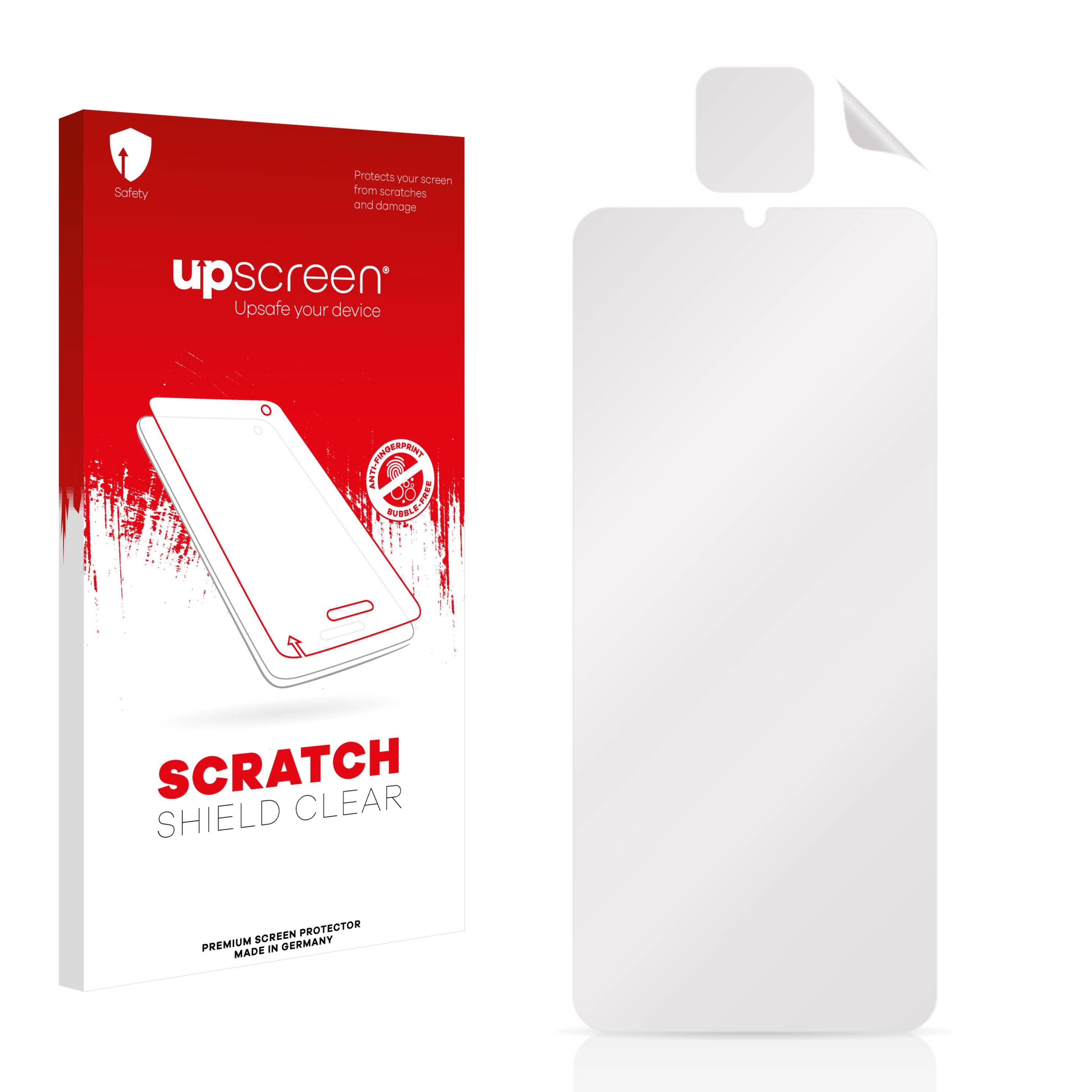 upscreen Schutzfolie für Samsung Galaxy A12 (Display+Kamera) Kratzschutz Anti-Fingerprint Klar