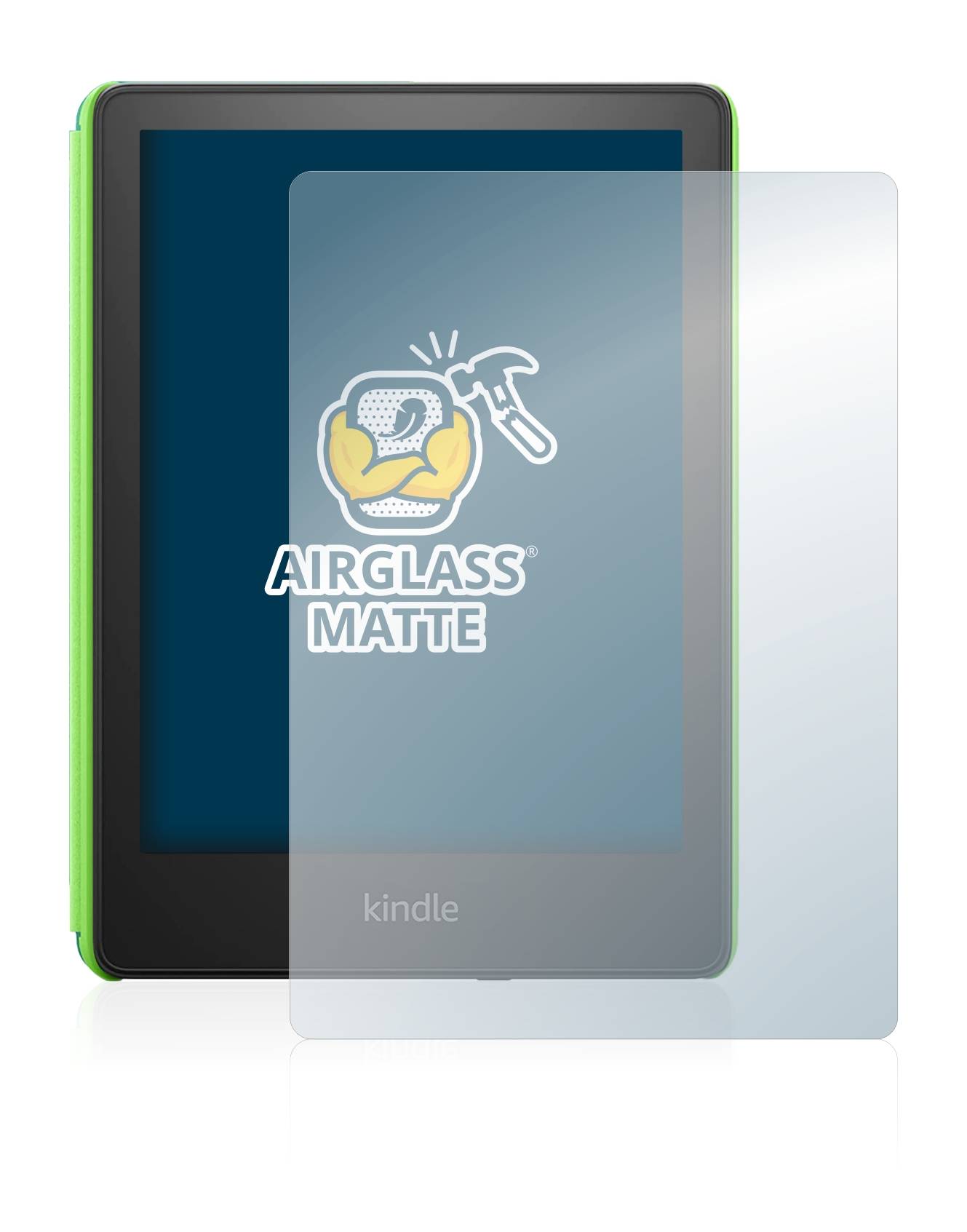 BROTECT AirGlass Flexible Schutz Glas Folie für Amazon Kindle Paperwhite Kids 2021 Matt Entspiegelt