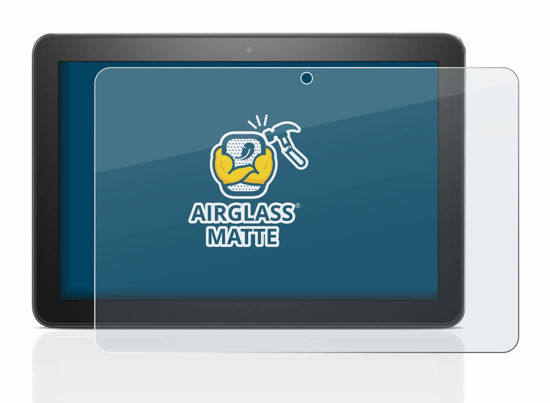 BROTECT AirGlass Matte Schutzglas Folie für Amazon Fire HD 8 2020 (10.
