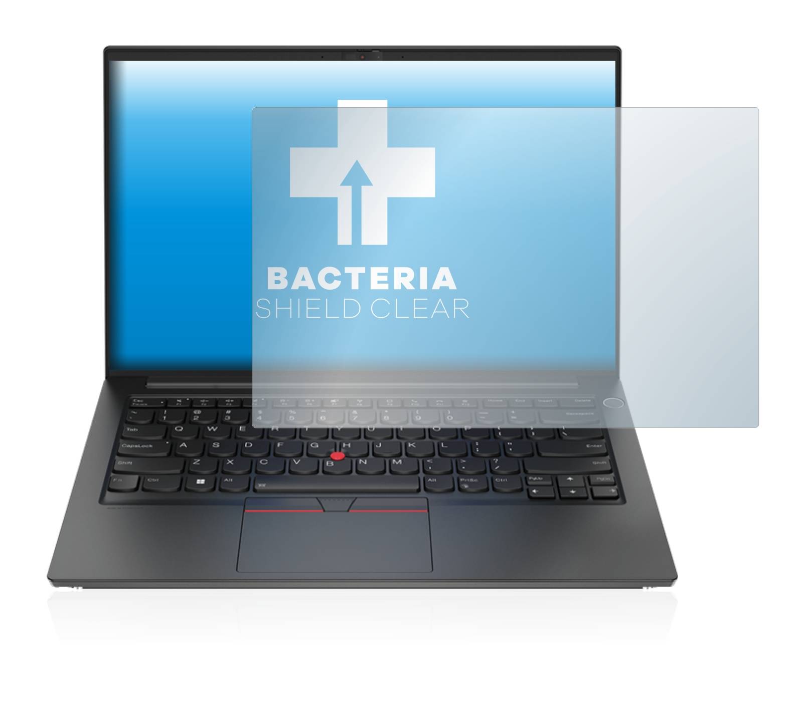 upscreen Bacteria Shield Clear Premium Antibakterielle Displayschutzfolie für Lenovo