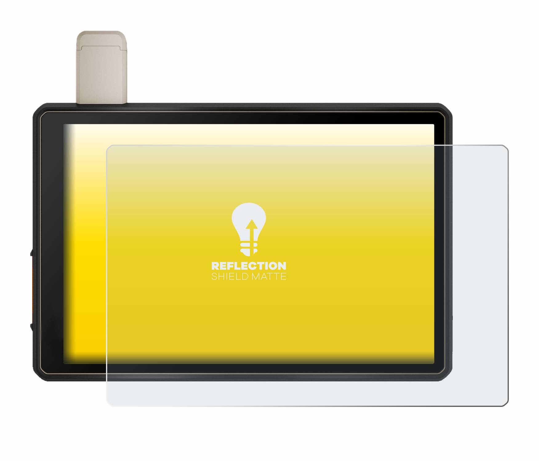 upscreen Reflection Shield Matte Premium Displayschutzfolie für Garmin Tread XL