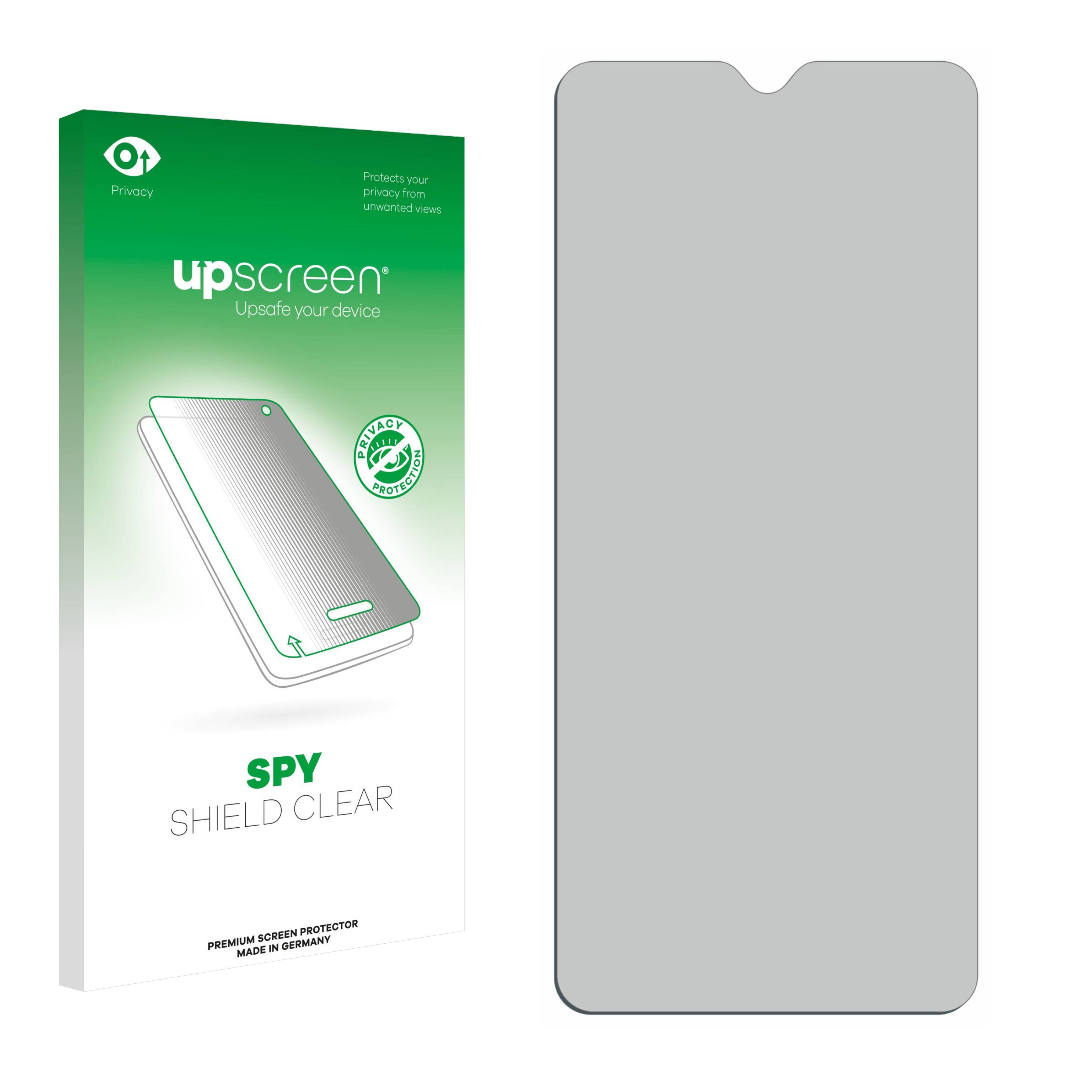 upscreen Blickschutzfolie für Samsung Galaxy M12 Anti-Spy Privacy Blaulichtschutz Sichtschutzfolie