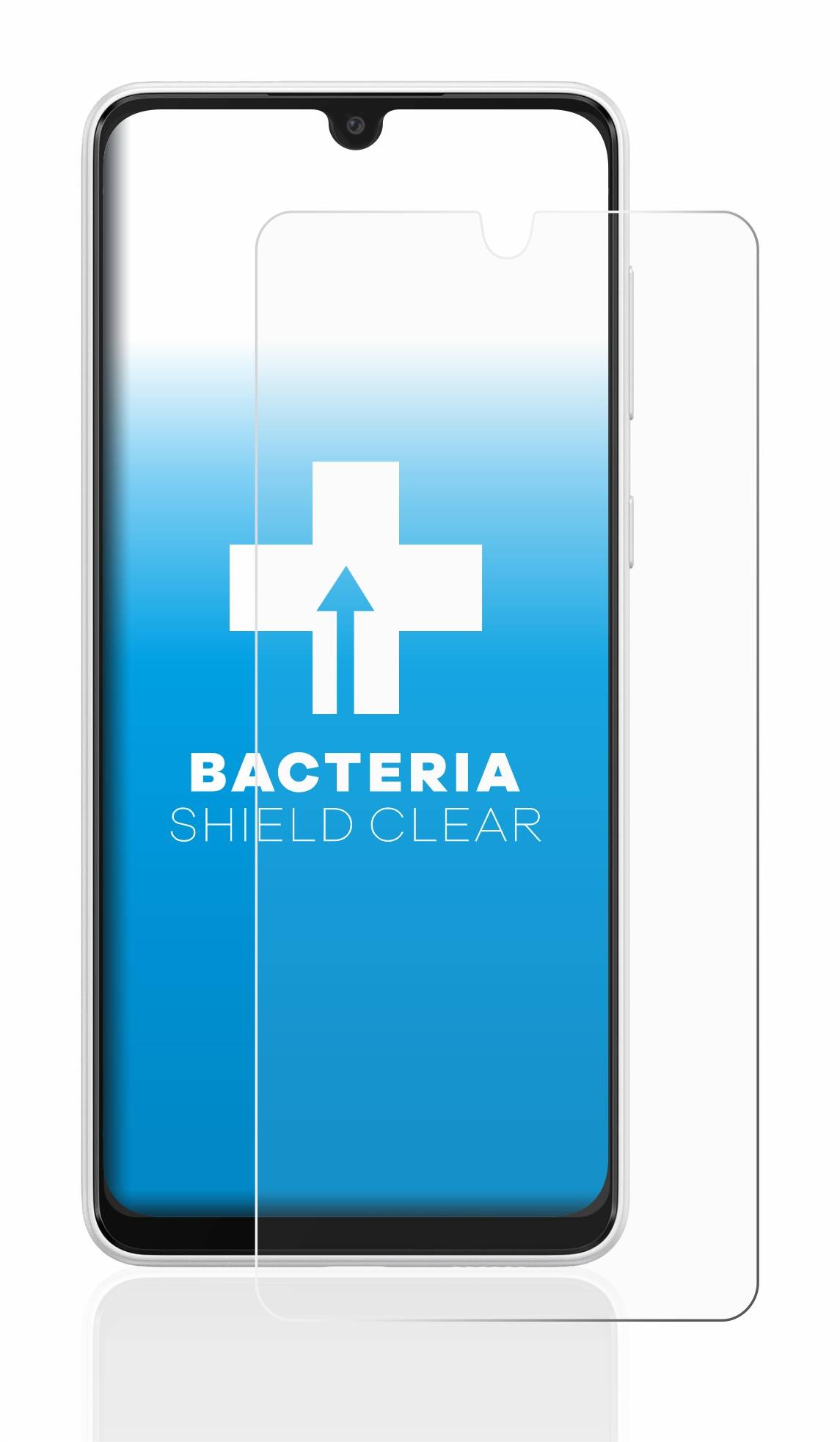 upscreen Schutzfolie für Samsung Galaxy A33 5G Antibakterielle Folie Klar Anti-Kratzer