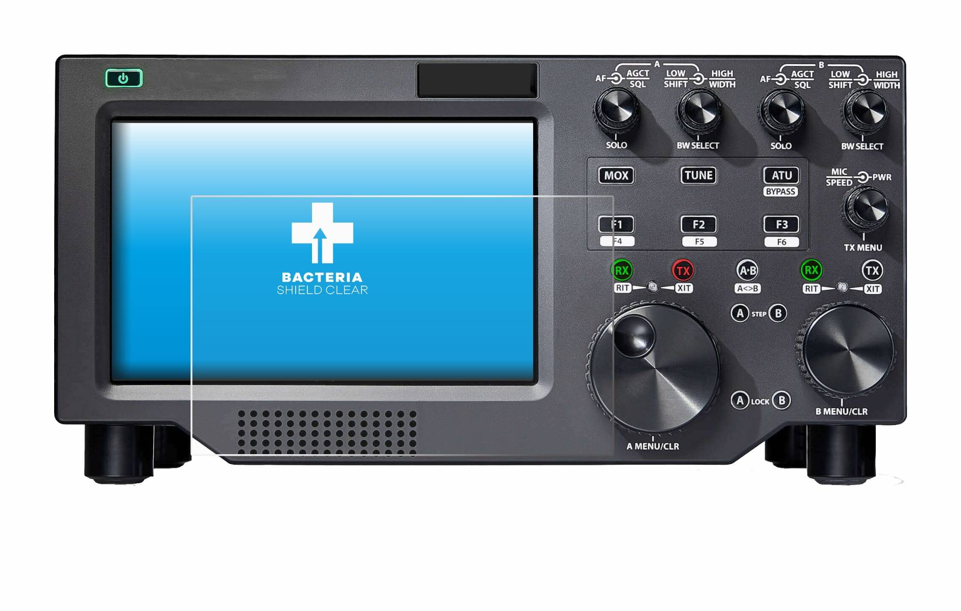 upscreen Bacteria Shield Clear Premium Antibakterielle Displayschutzfolie für FlexRadio