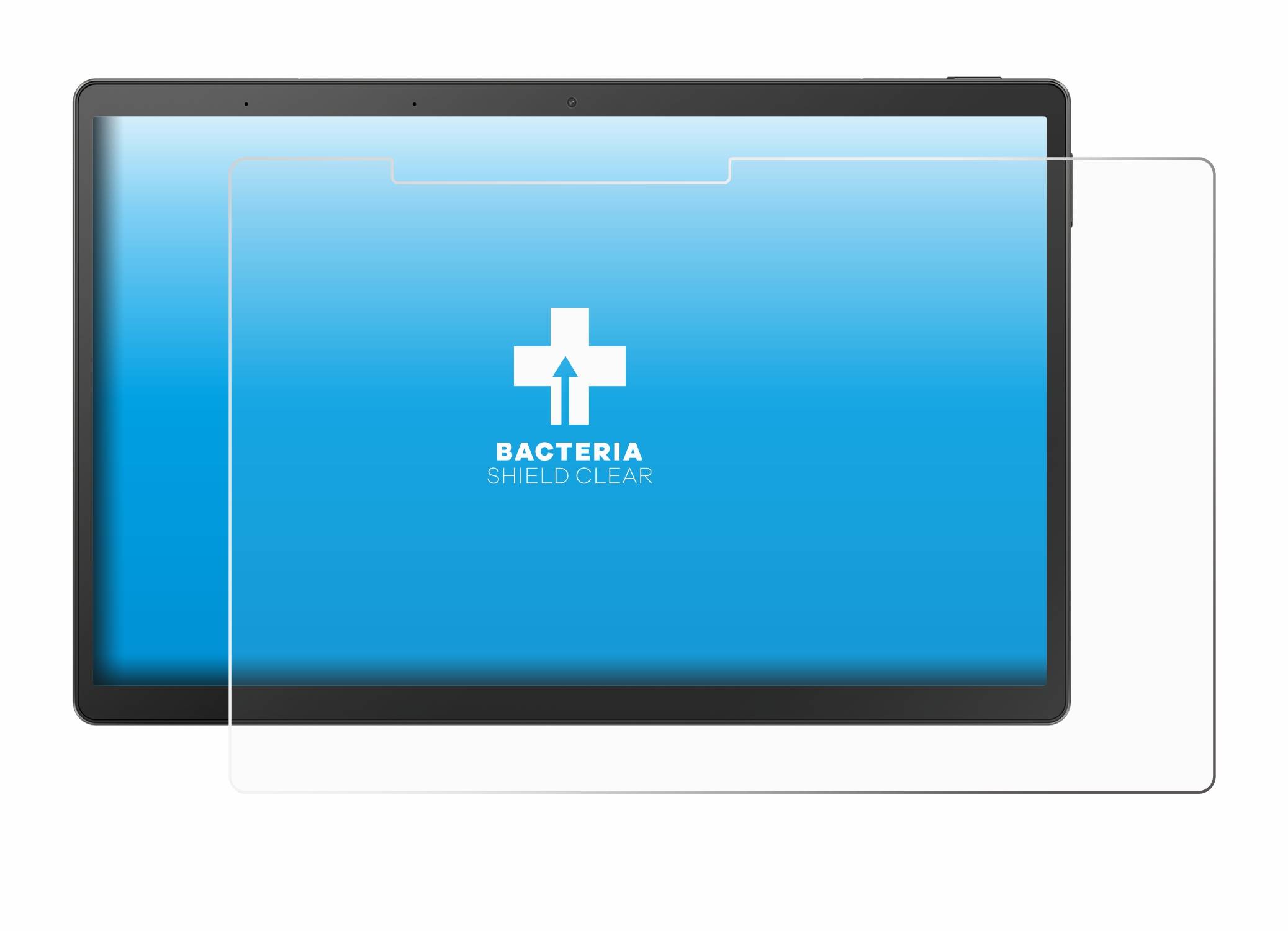upscreen Bacteria Shield Clear Premium Antibakterielle Displayschutzfolie für Asus VivoBook