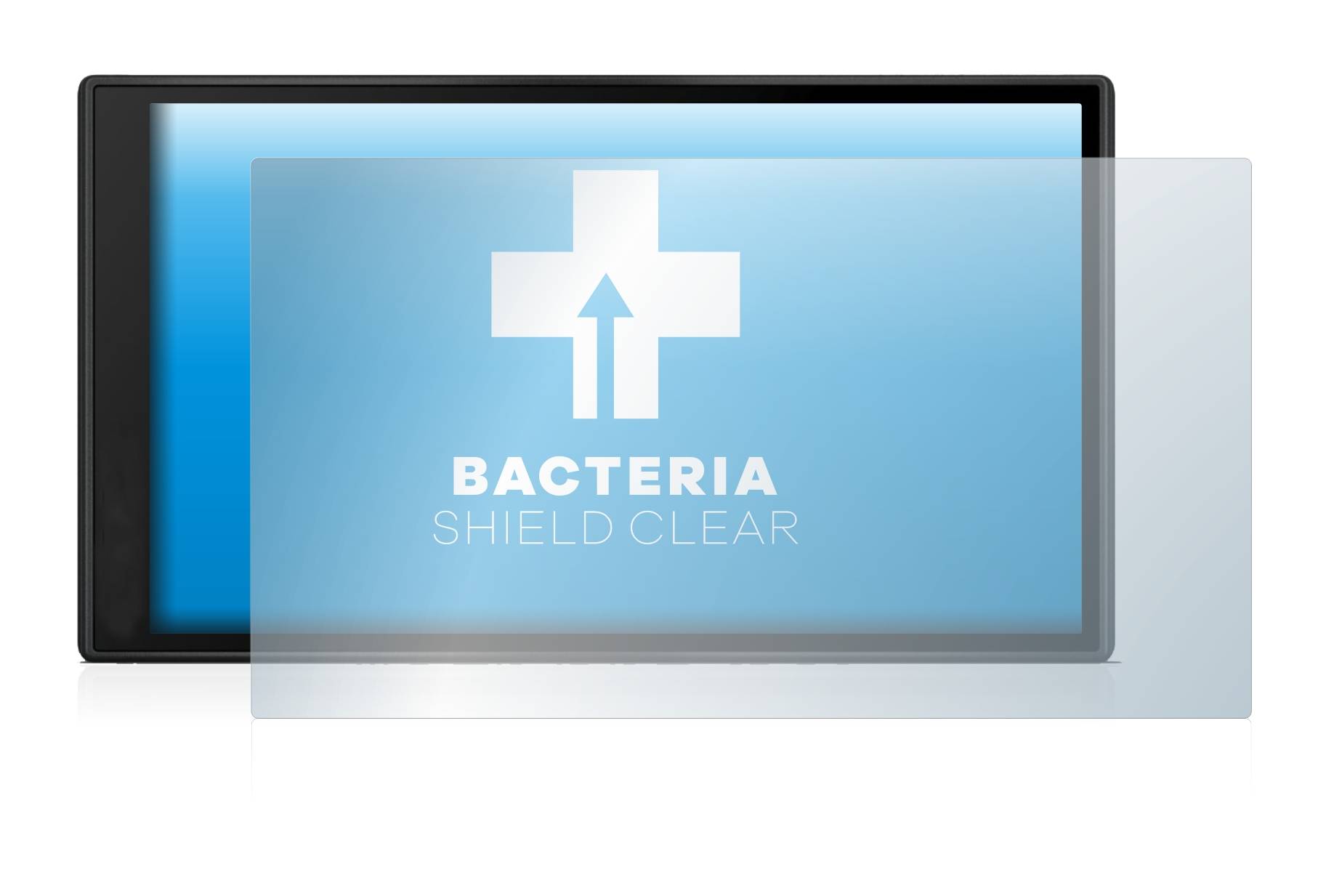 upscreen Bacteria Shield Clear Premium Antibakterielle Displayschutzfolie für Garmin