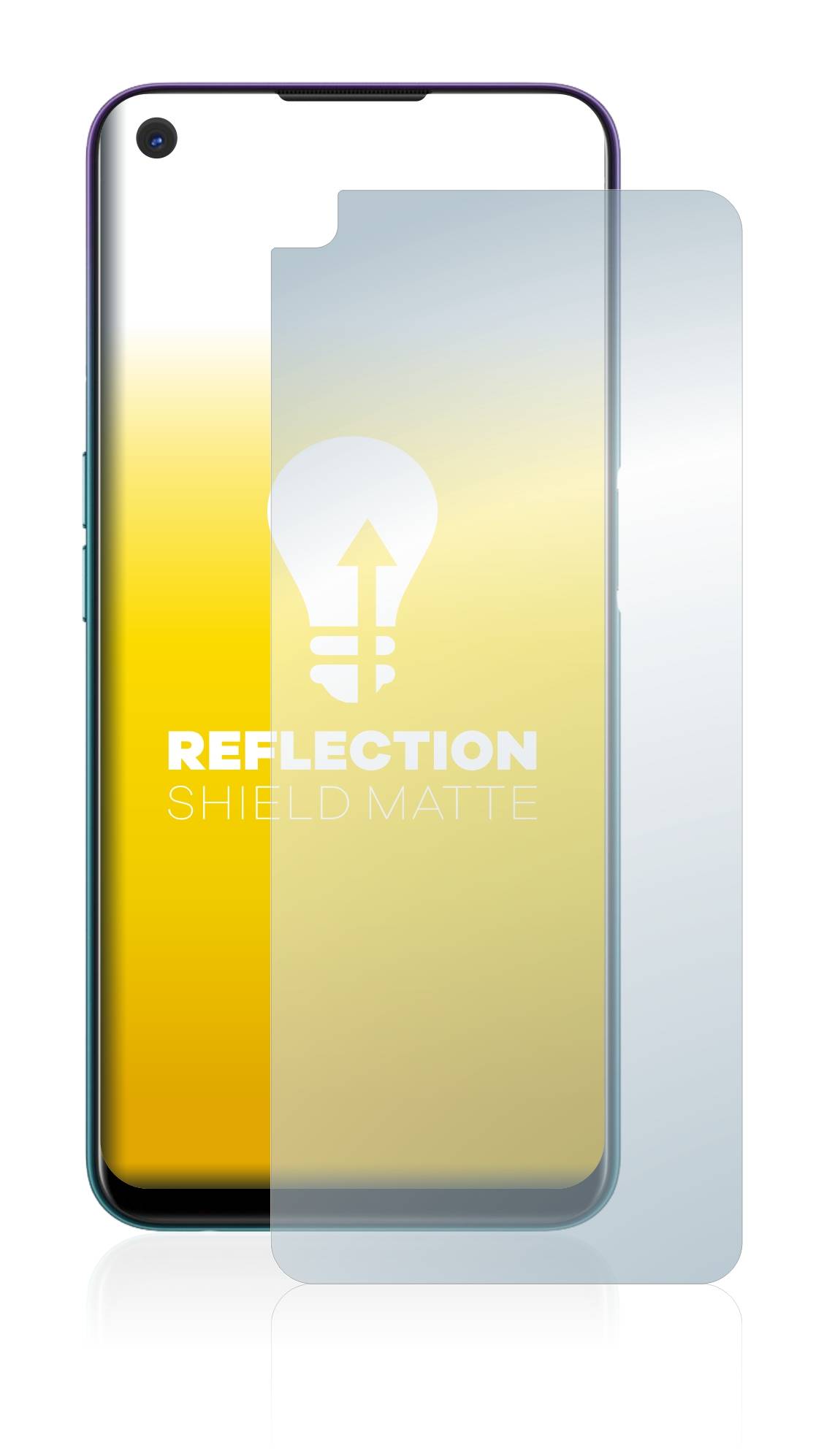 upscreen Schutzfolie für Oppo A72 Folie Matt Entspiegelt Anti-Reflex