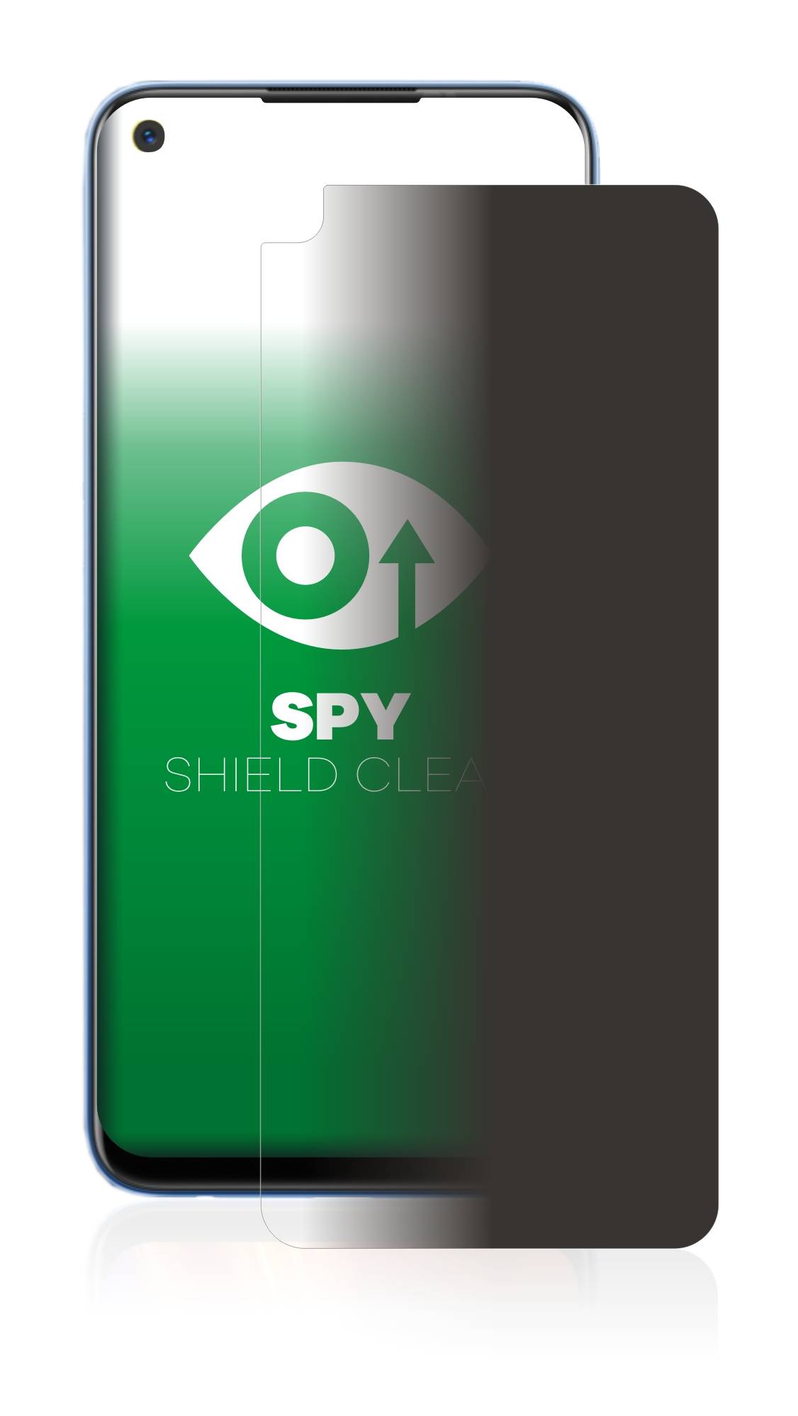 upscreen Blickschutzfolie für realme 7 Anti-Spy Privacy Blaulichtschutz Sichtschutzfolie