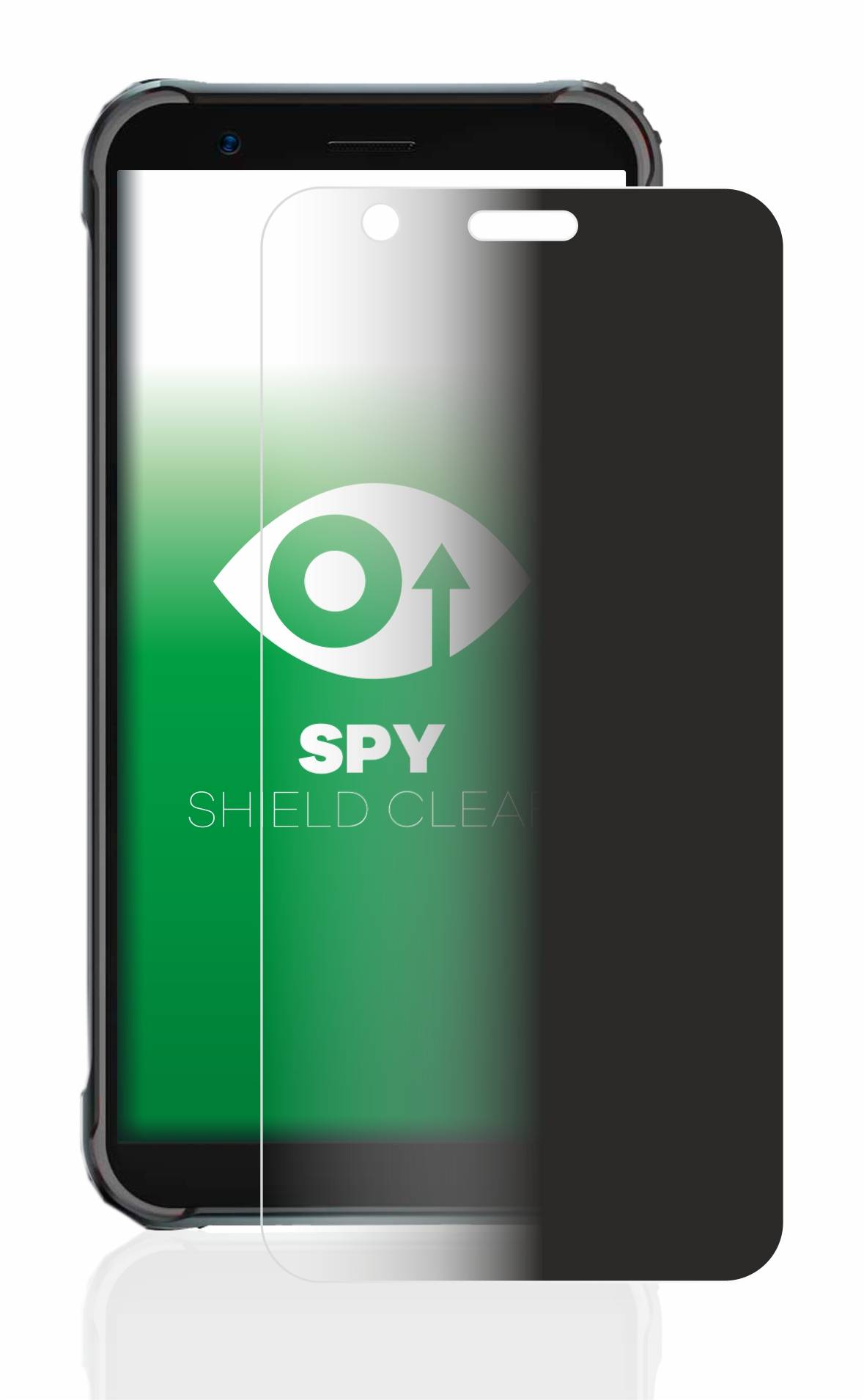 upscreen Blickschutzfolie für Blackview BV4900 Pro Anti-Spy Privacy Blaulichtschutz Sichtschutzfolie