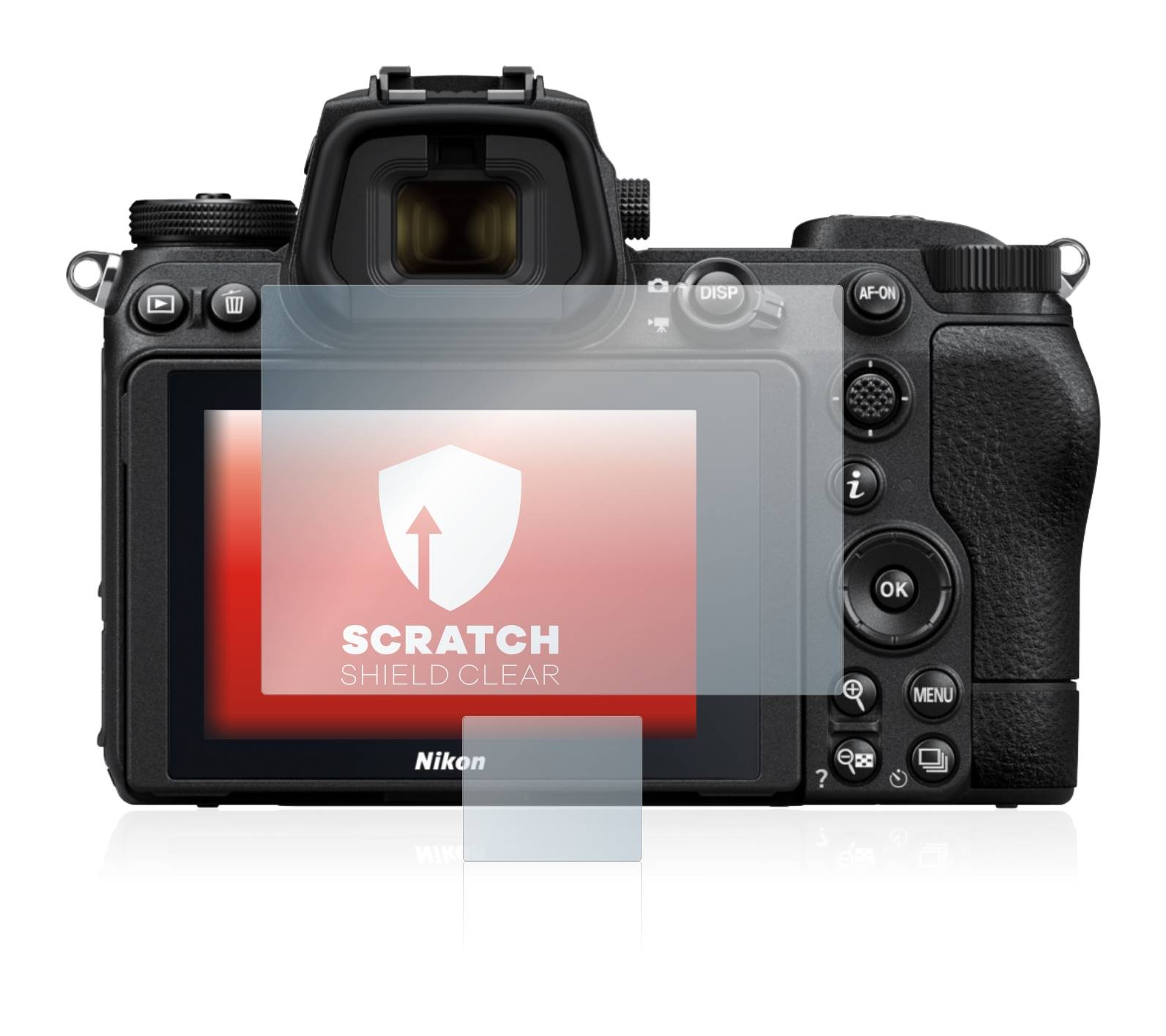 upscreen Schutzfolie für Nikon Z 7 II Kratzschutz Anti-Fingerprint Klar