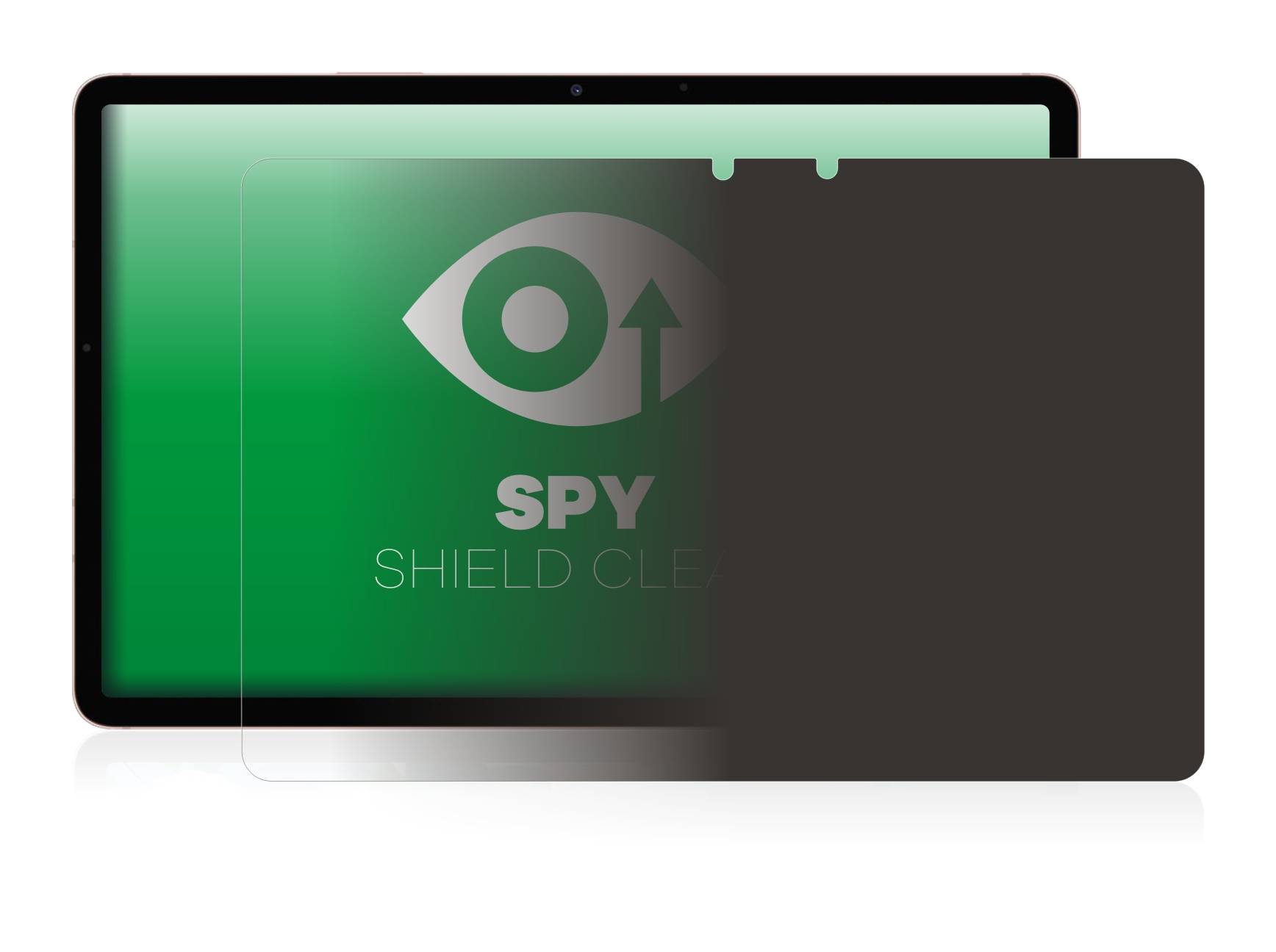 upscreen Blickschutzfolie für Samsung Galaxy Tab S7 WiFi 2020 (im Querformat) Anti-Spy Privacy Blaulichtschutz