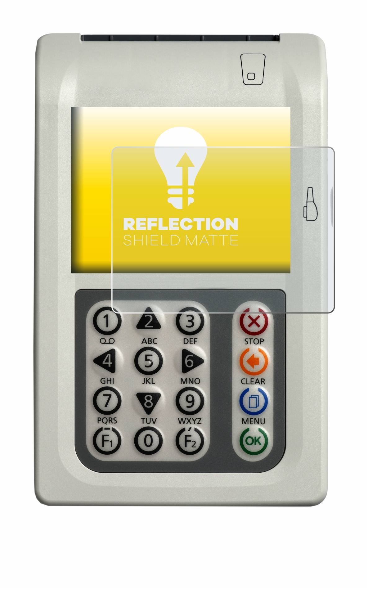 upscreen Reflection Shield Matte Premium Displayschutzfolie für Ingenico Orga 930