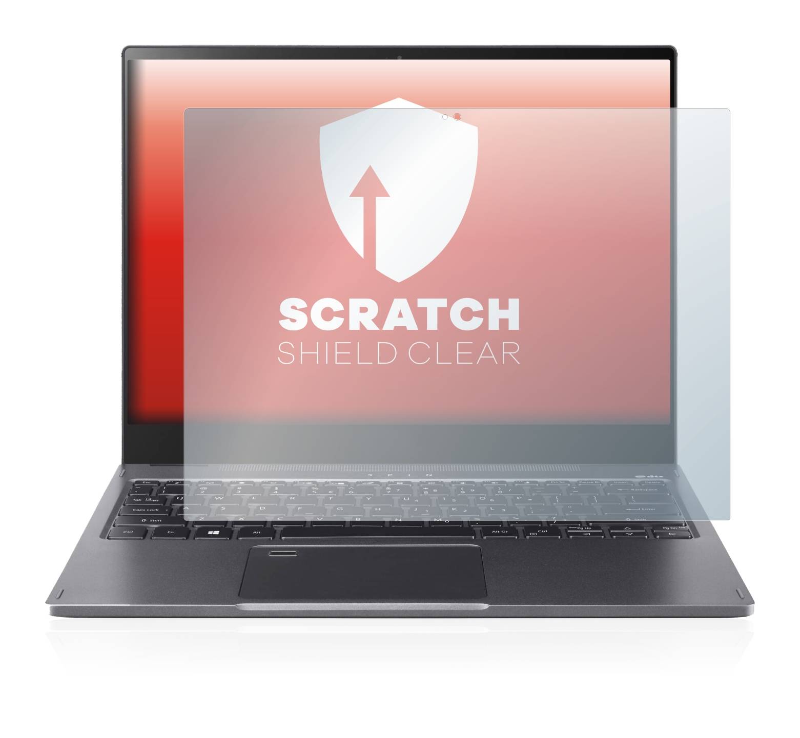 upscreen Scratch Shield Clear Premium Displayschutzfolie für Acer Spin 5