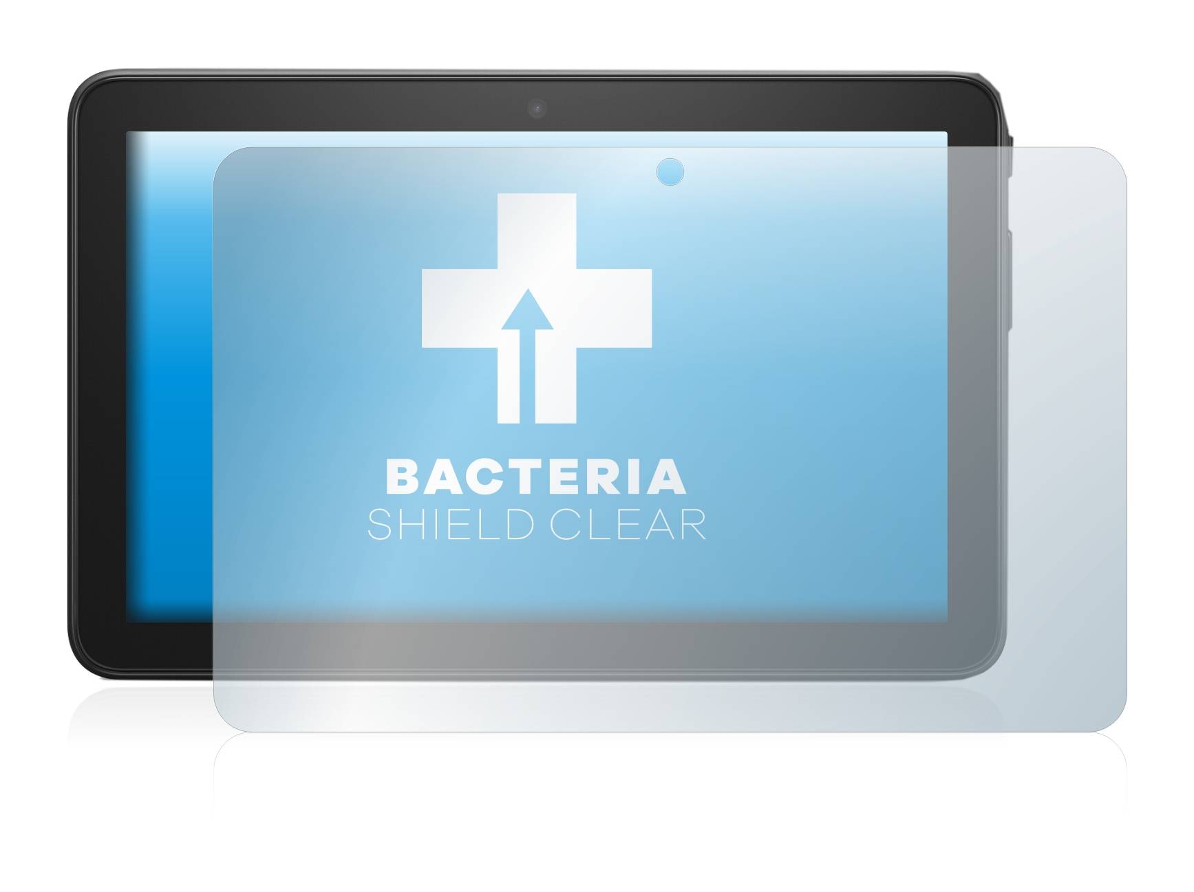 upscreen Bacteria Shield Clear Premium Antibakterielle Displayschutzfolie für Amazon Fire 7