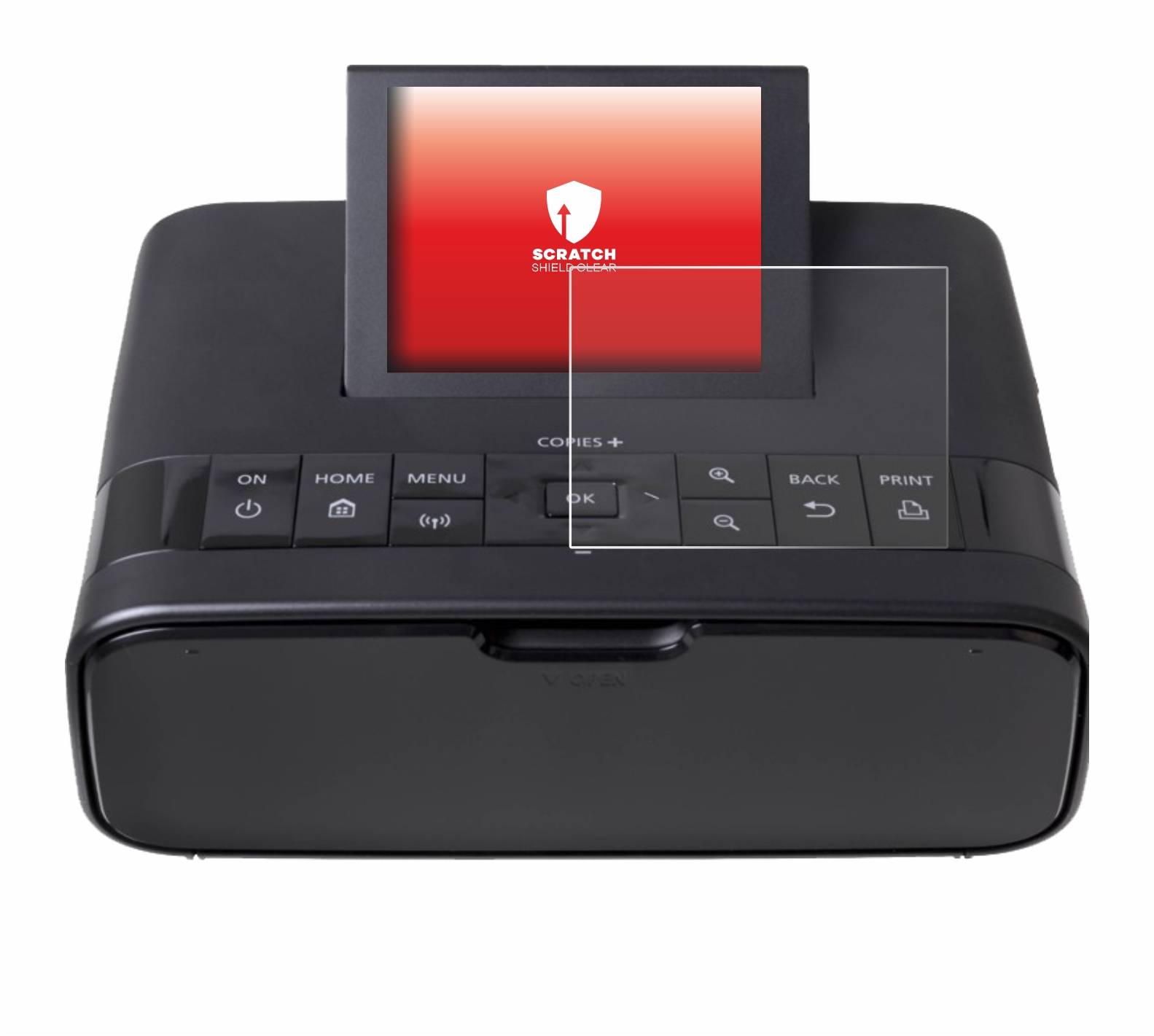 upscreen Scratch Shield Clear Premium Displayschutzfolie für Canon Selphy