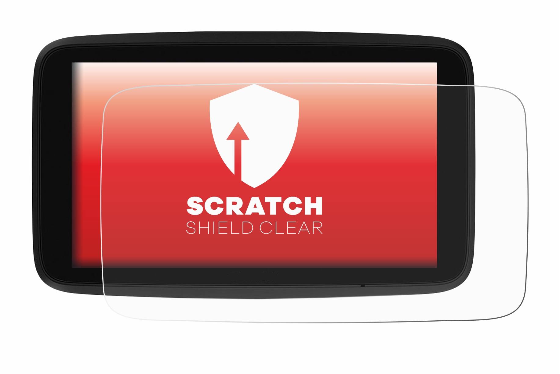upscreen Scratch Shield Clear Premium Displayschutzfolie für TomTom GO Discover