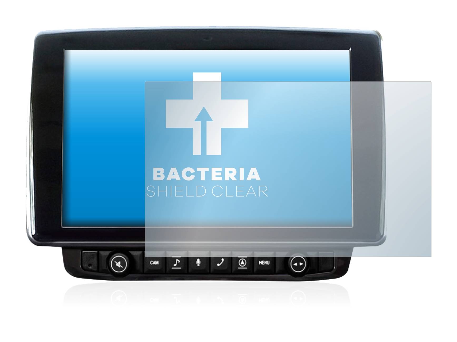 upscreen Bacteria Shield Clear Premium Antibakterielle Displayschutzfolie für Alpine