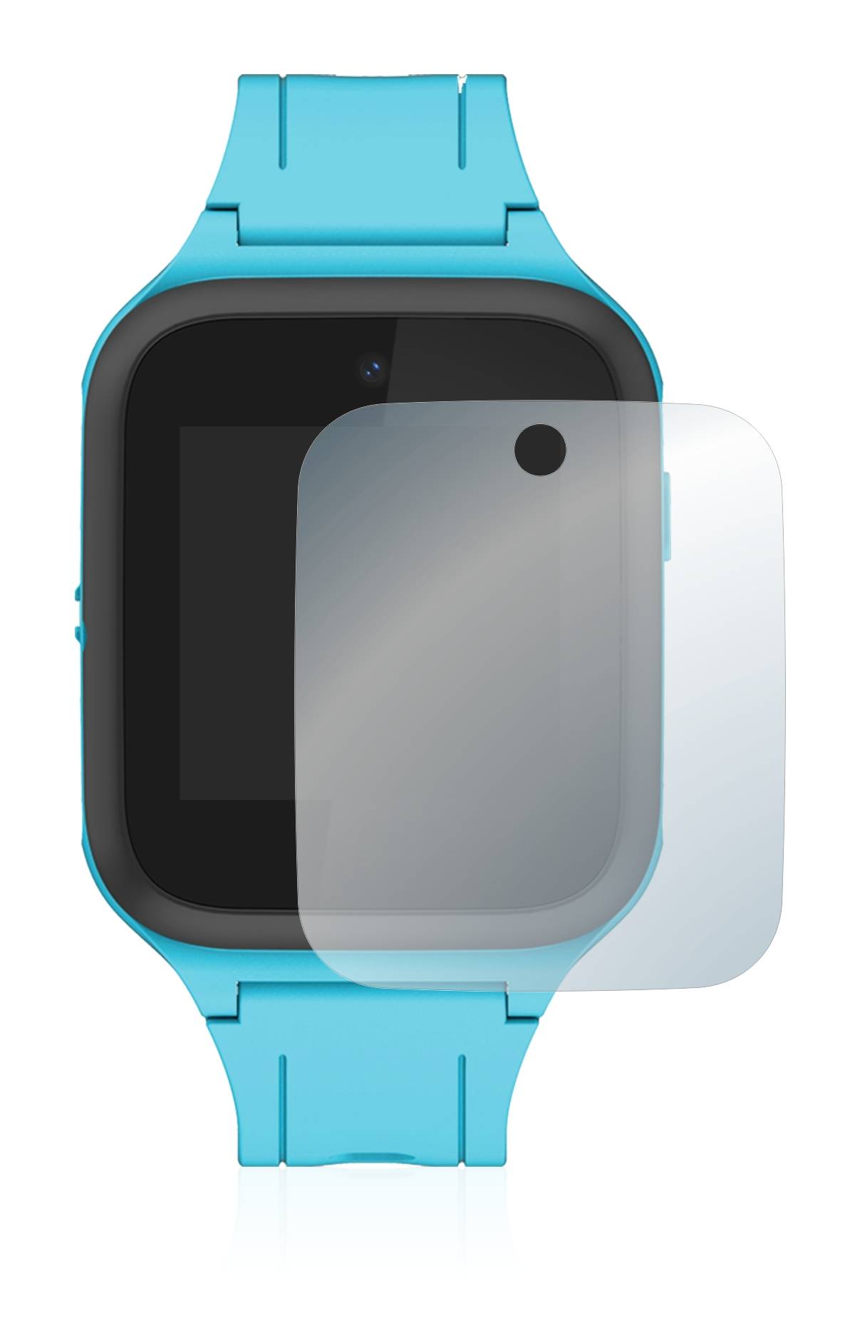 upscreen Bacteria Shield Clear Premium Antibakterielle Displayschutzfolie für TCL Movetime