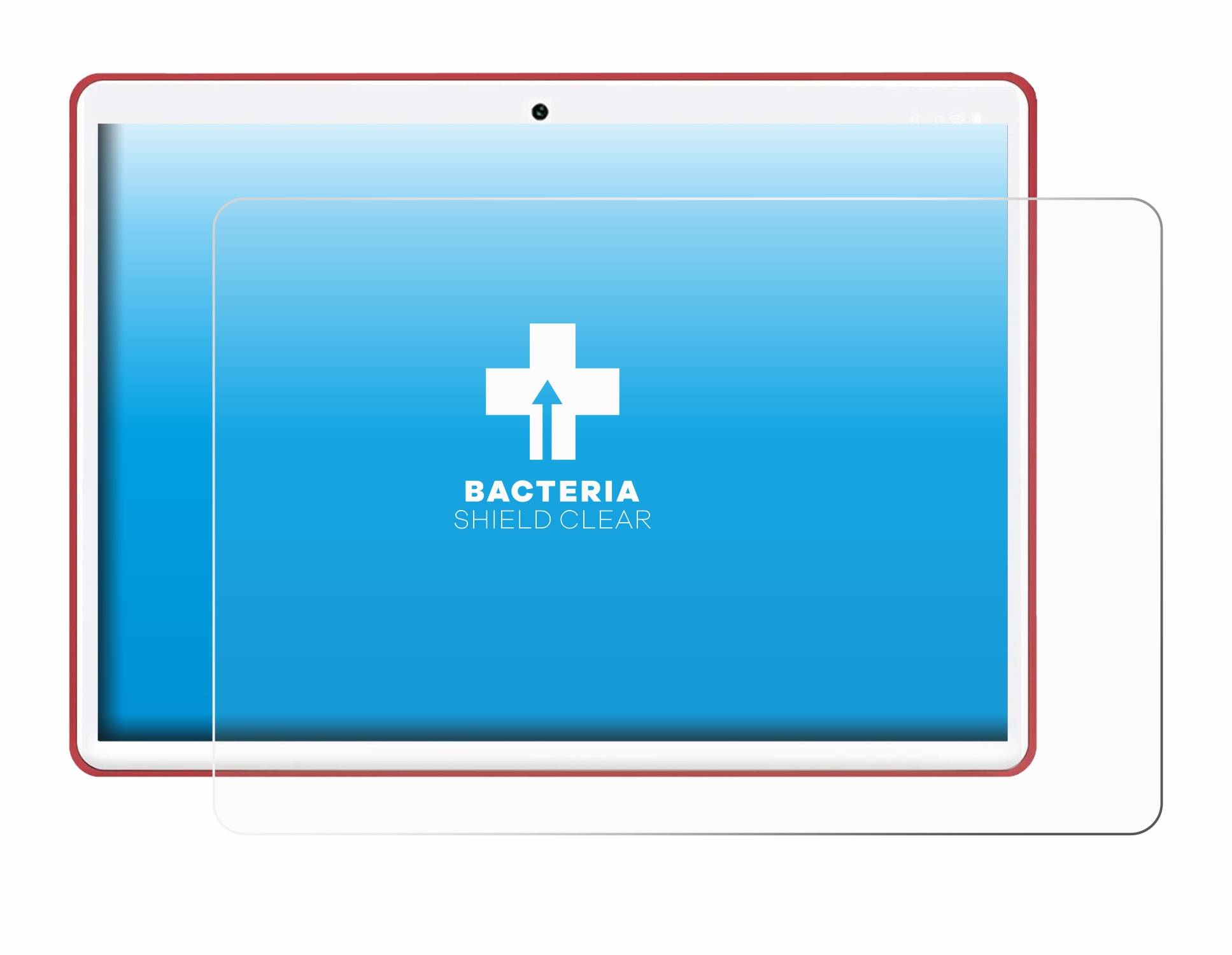 upscreen Bacteria Shield Clear Premium Antibakterielle Displayschutzfolie für Duoduogo