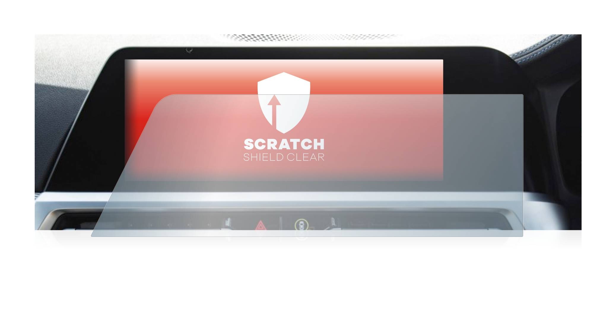 upscreen Scratch Shield Clear Premium Displayschutzfolie für BMW 3 G20 Limousine 2018