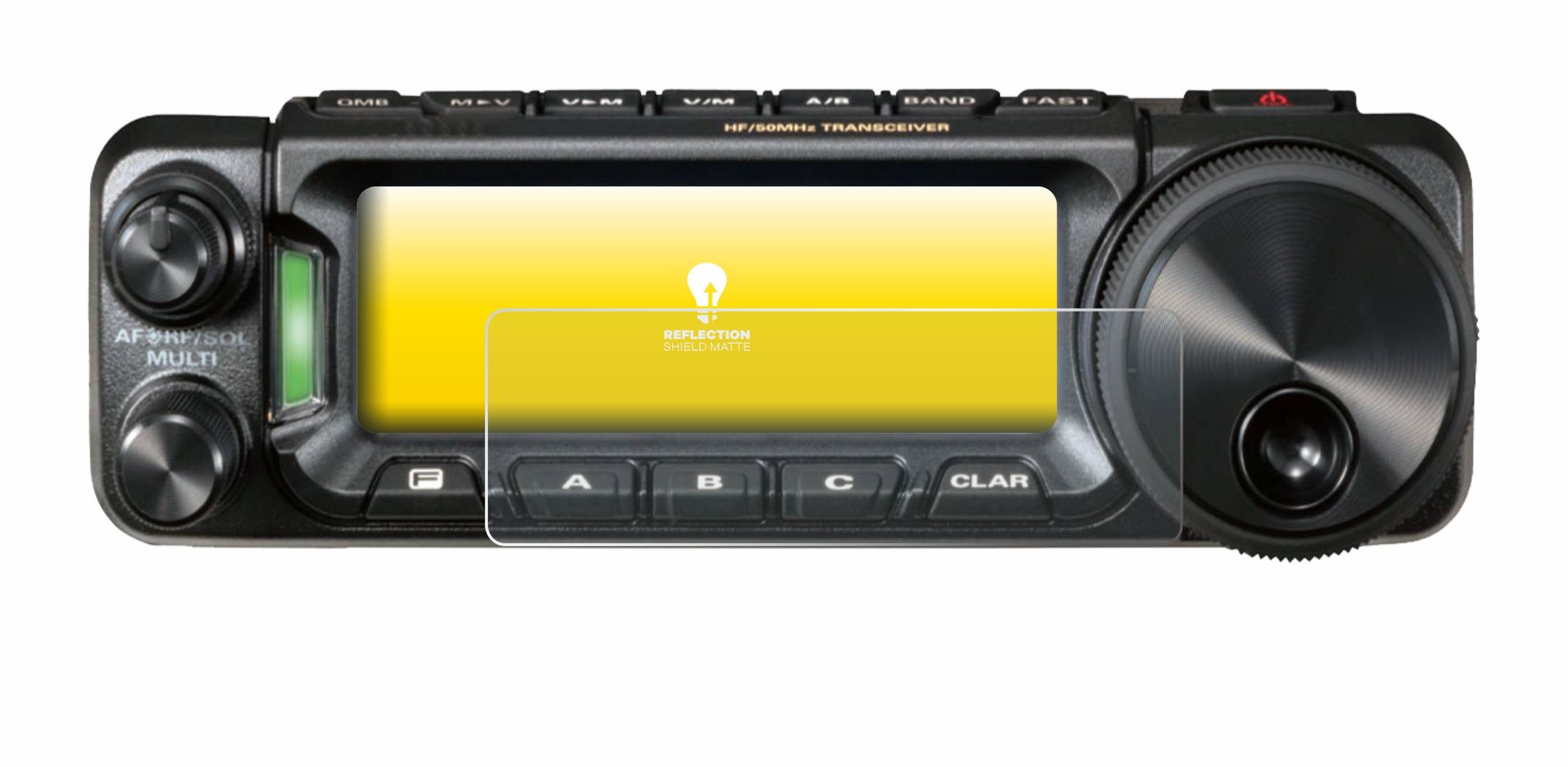 upscreen Reflection Shield Matte Premium Displayschutzfolie für Yaesu
