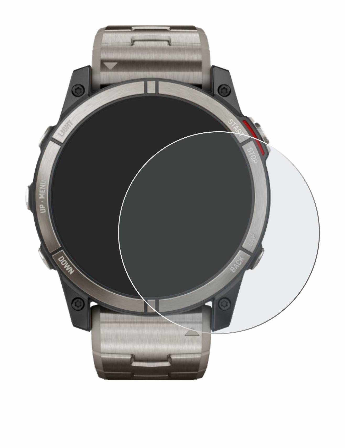 upscreen Reflection Shield Matte Premium Displayschutzfolie für Garmin quatix