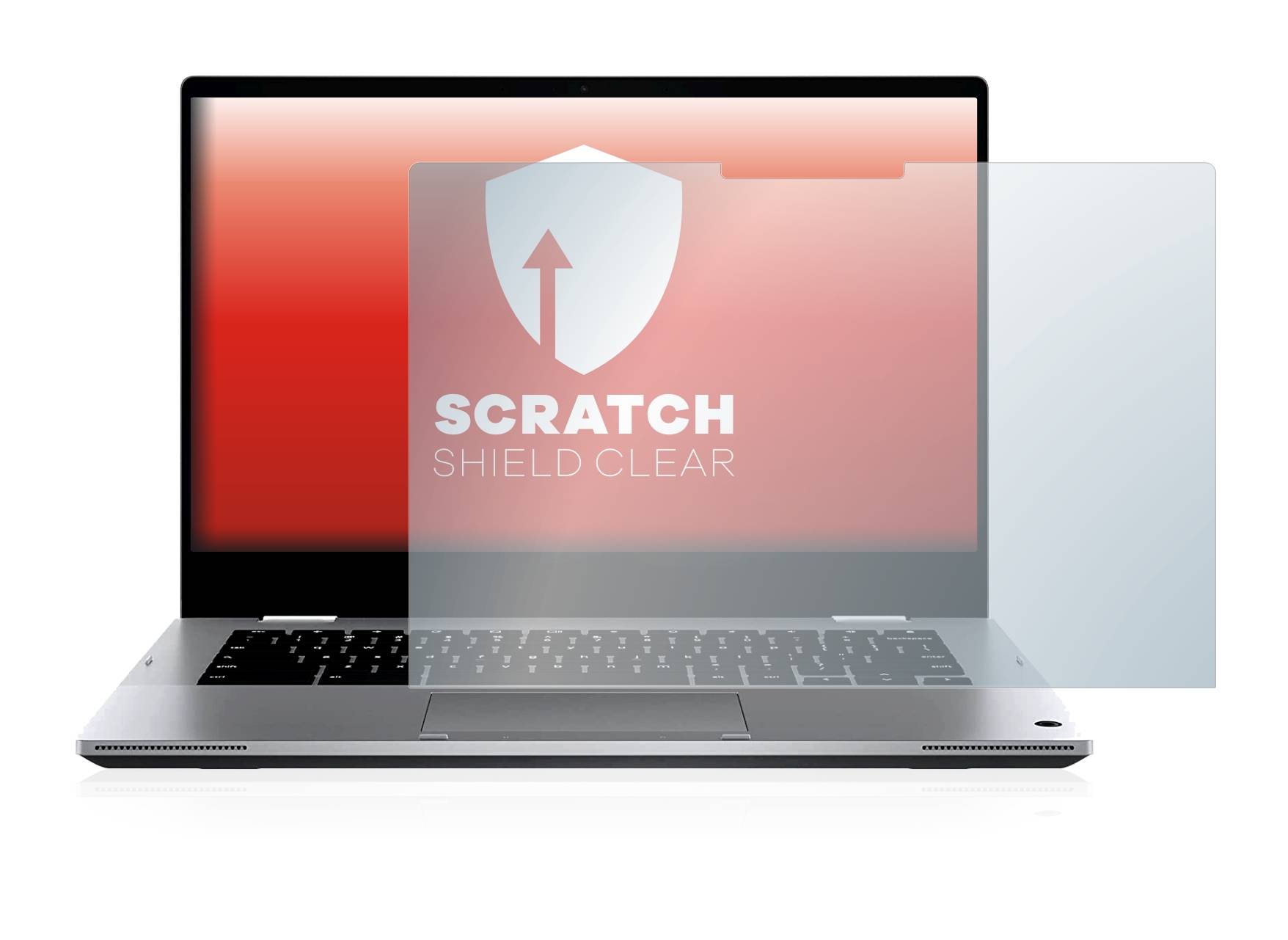 upscreen Scratch Shield Clear Premium Displayschutzfolie für Asus Chromebook Flip