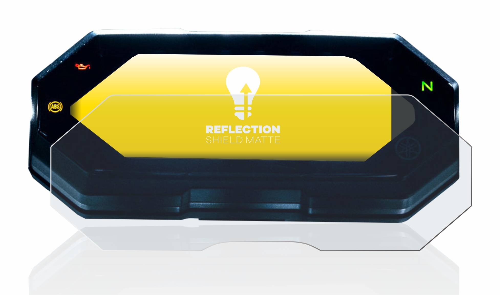 upscreen Reflection Shield Matte Premium Displayschutzfolie für Yamaha MT-07