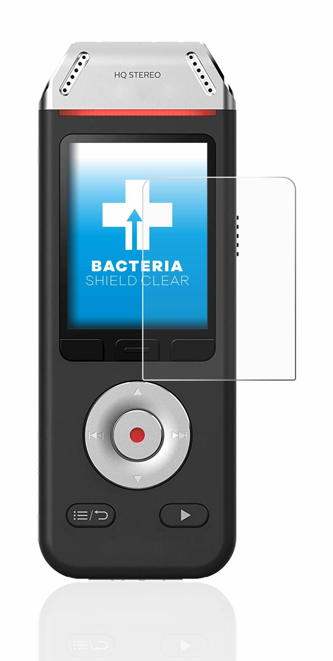 upscreen Bacteria Shield Clear Premium Antibakterielle Displayschutzfolie für Philips