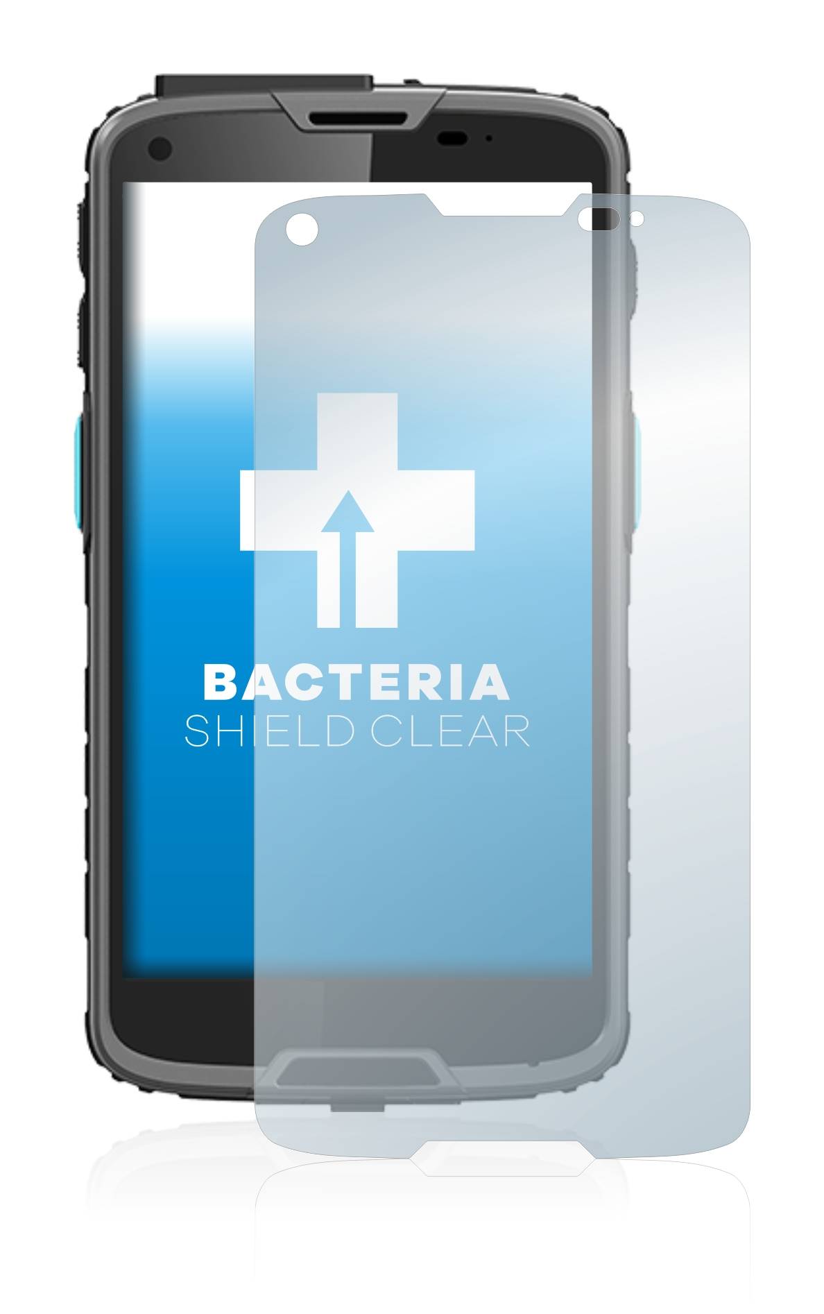 upscreen Bacteria Shield Clear Premium Antibakterielle Displayschutzfolie für Cilico
