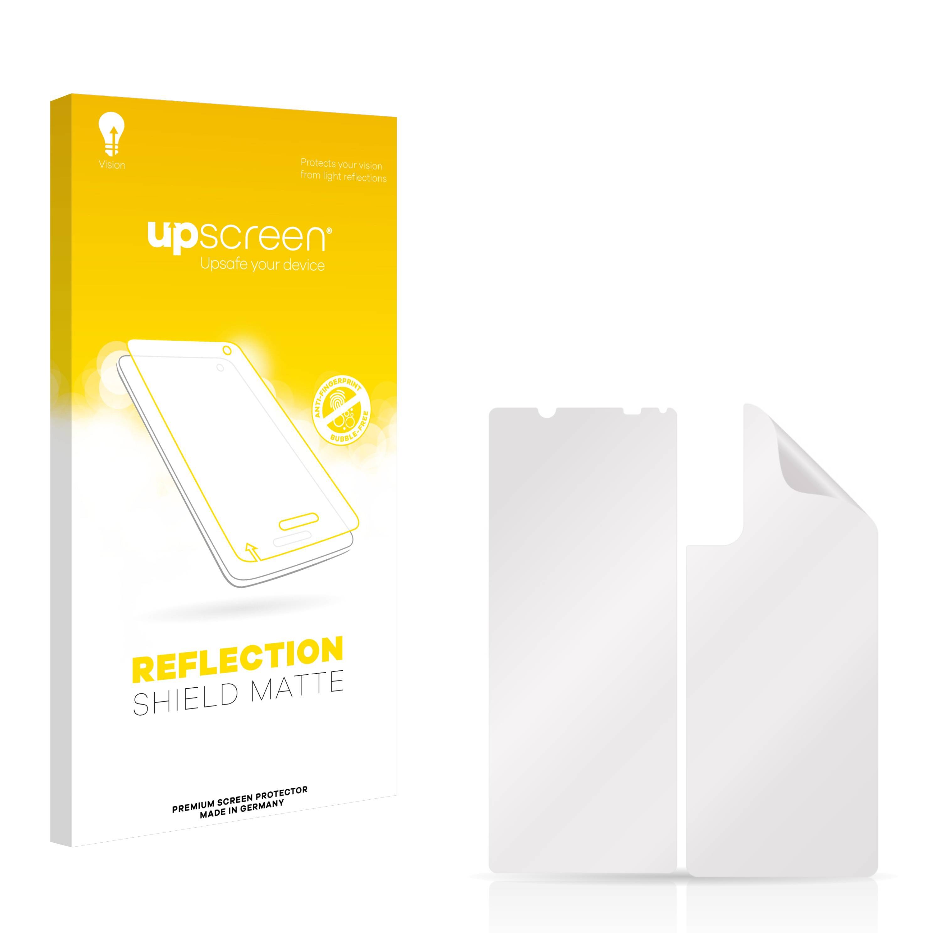 upscreen Schutzfolie für Sony Xperia 5 II (Display+Rückseite) Folie Matt Entspiegelt Anti-Reflex