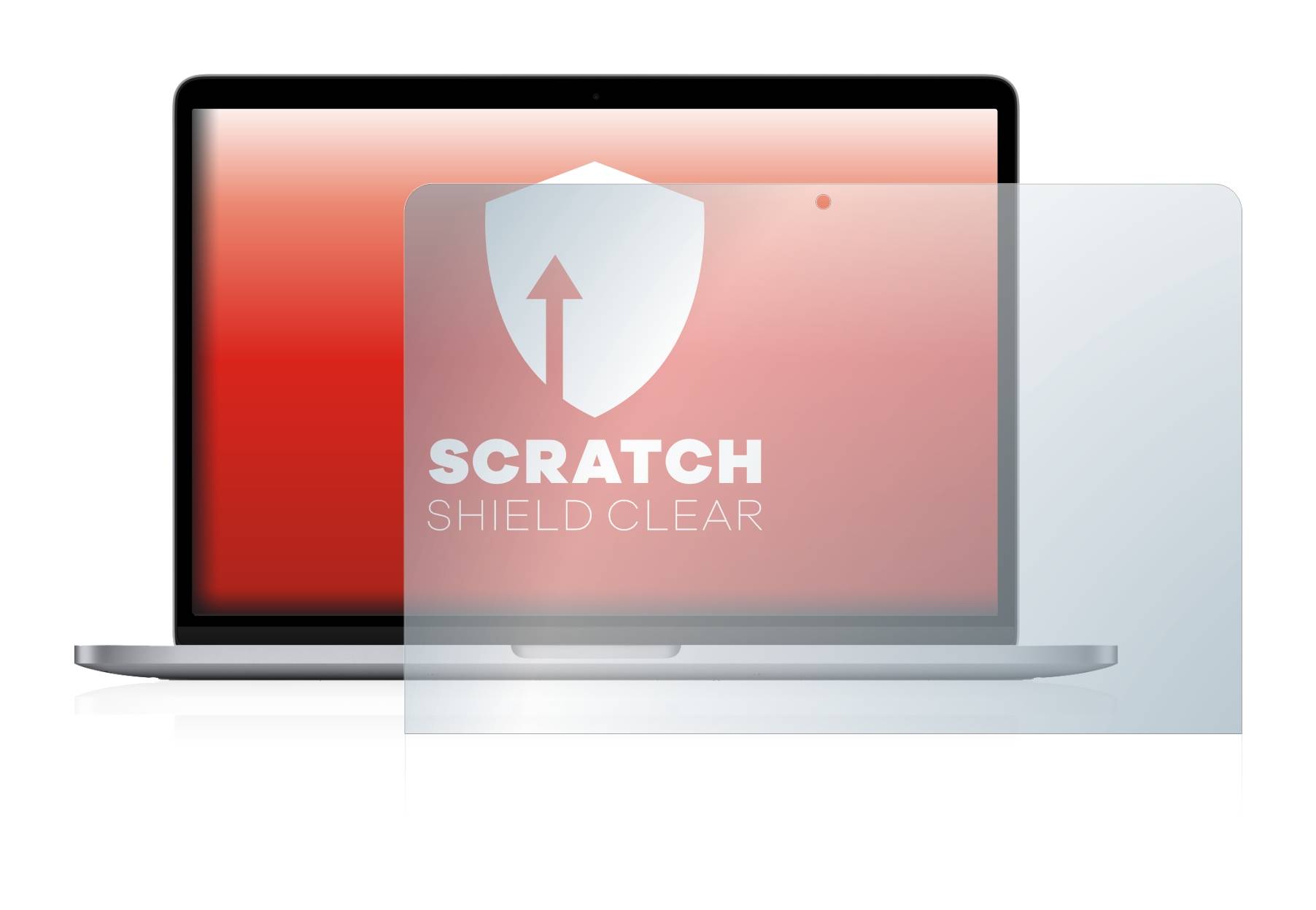 upscreen Scratch Shield Clear Premium Displayschutzfolie für Apple MacBook Pro M2