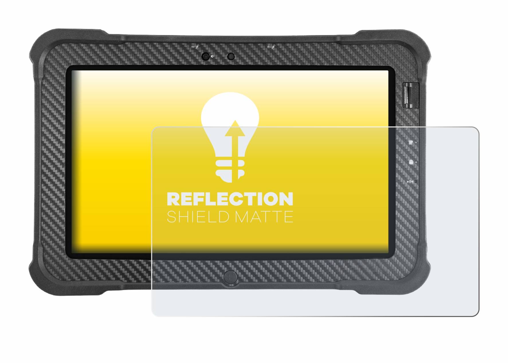 upscreen Reflection Shield Matte Premium Displayschutzfolie für Zebra XSlate