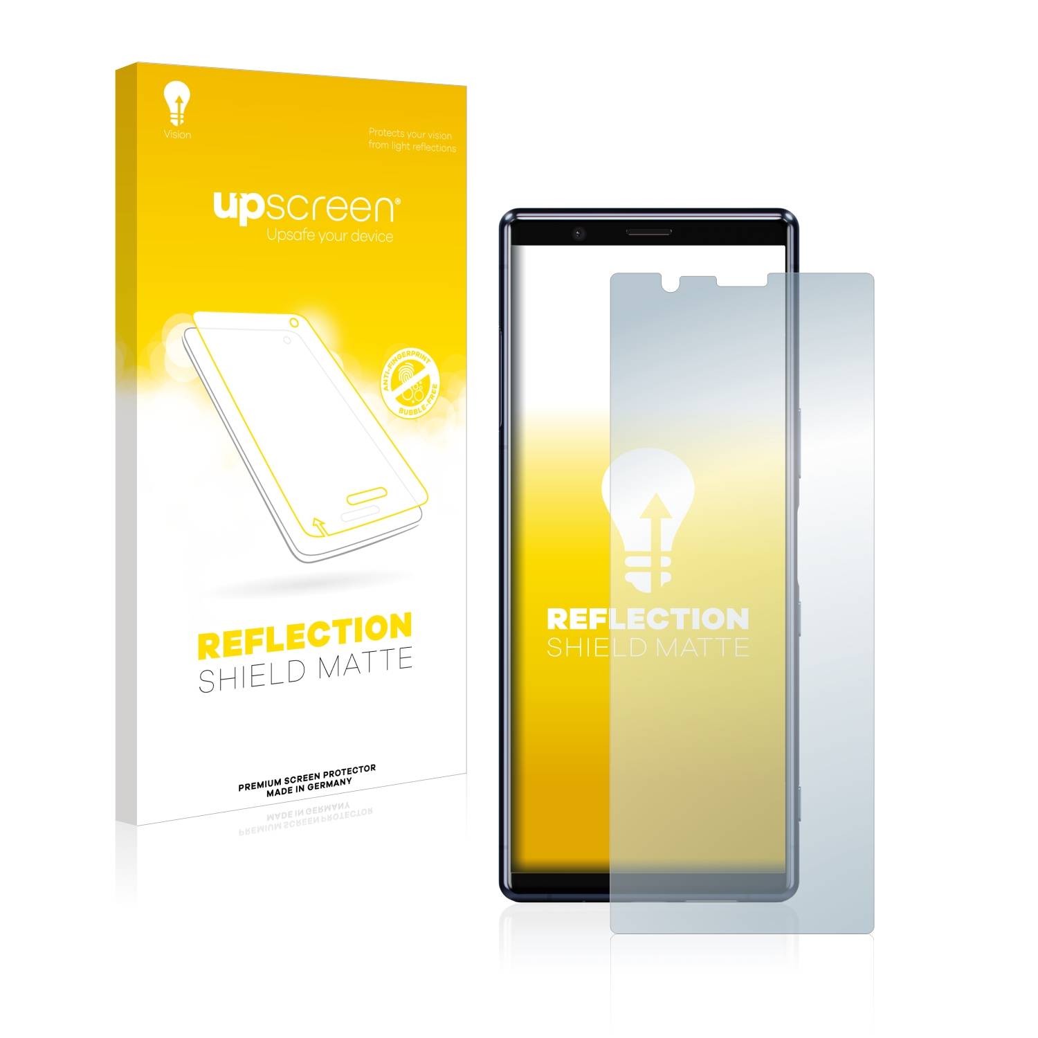 upscreen Schutzfolie für Sony Xperia 5 Folie Matt Entspiegelt Anti-Reflex