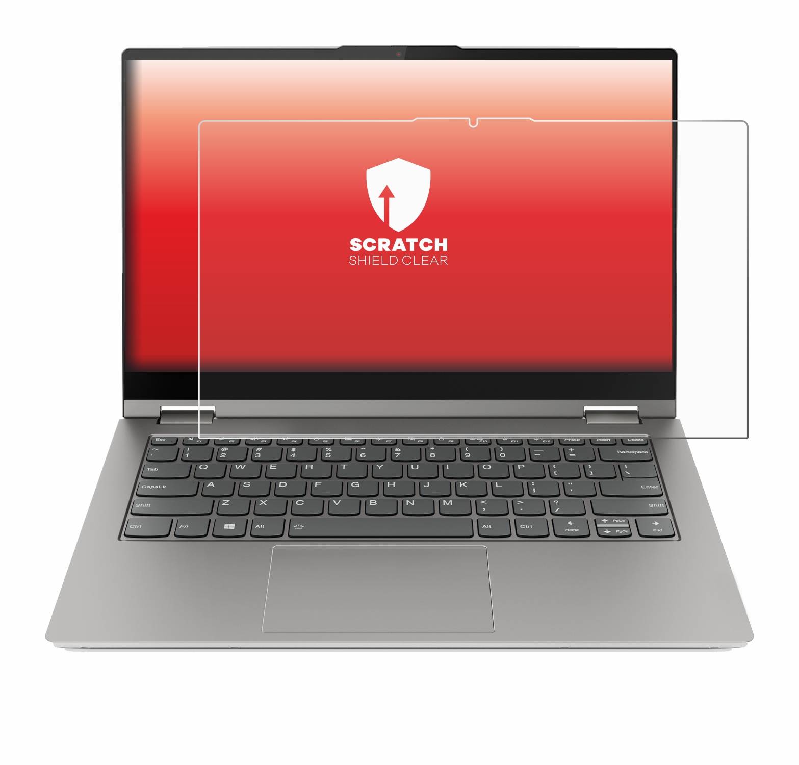 upscreen Scratch Shield Clear Premium Displayschutzfolie für Lenovo ThinkBook 14s