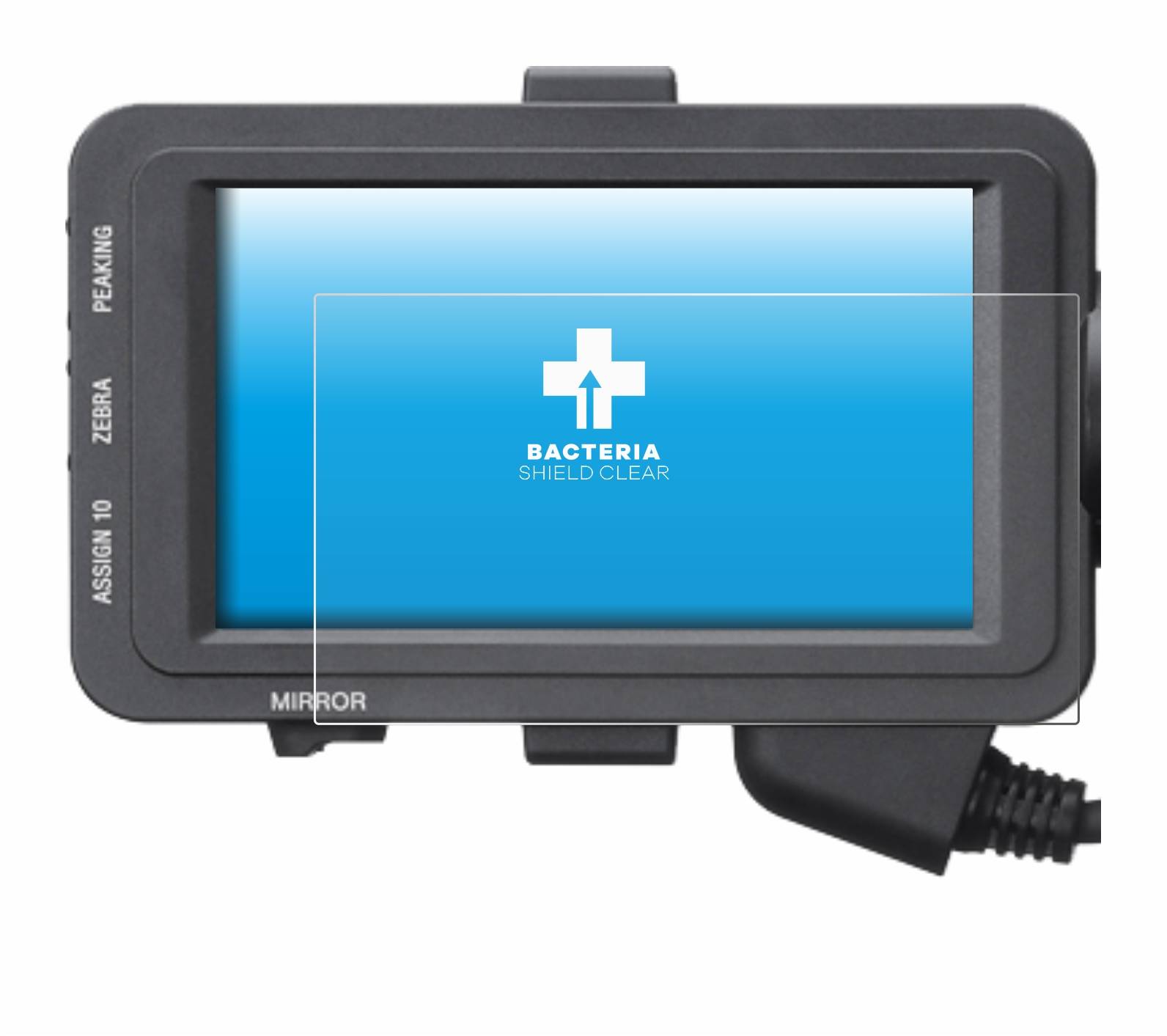 upscreen Bacteria Shield Clear Premium Antibakterielle Displayschutzfolie für Sony
