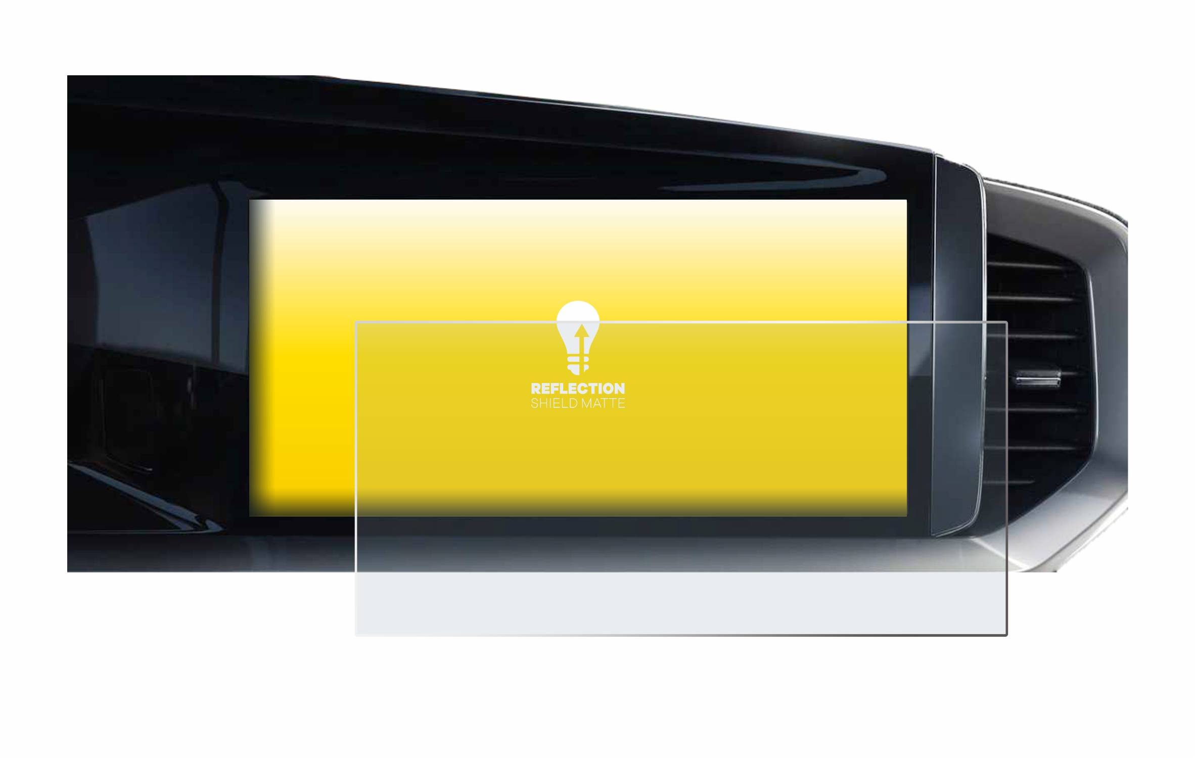 upscreen Reflection Shield Matte Premium Displayschutzfolie für Opel Mokka B 2022