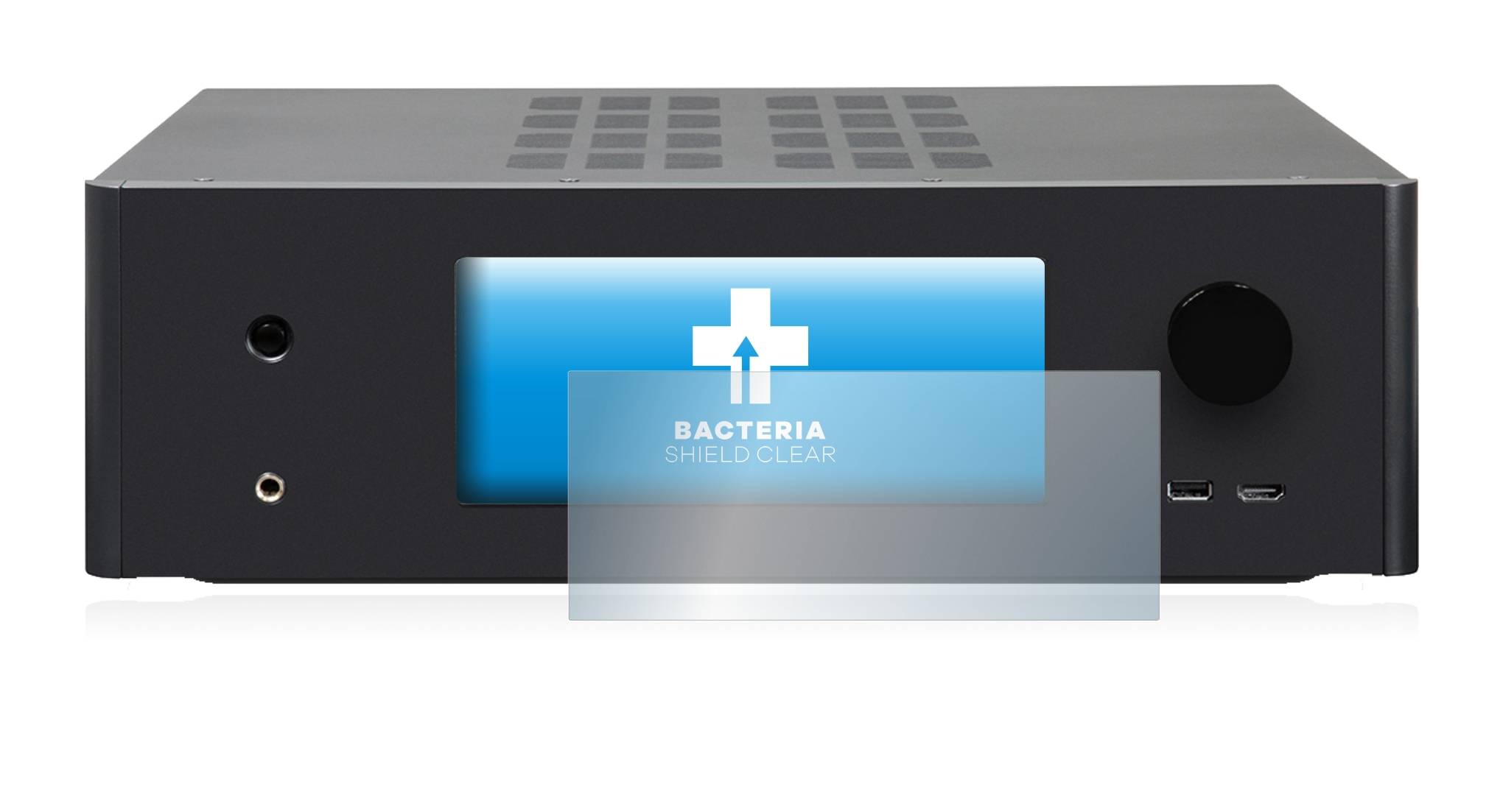 upscreen Bacteria Shield Clear Premium Antibakterielle Displayschutzfolie für NAD T