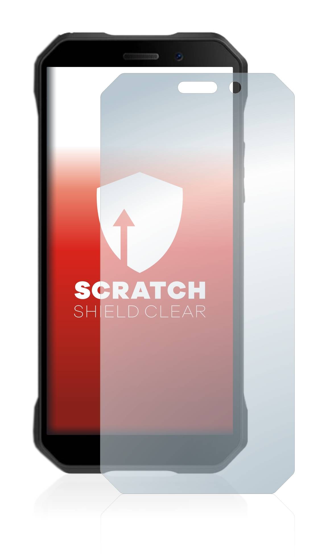 upscreen Schutzfolie für Doggee S61 Kratzschutz Anti-Fingerprint Klar