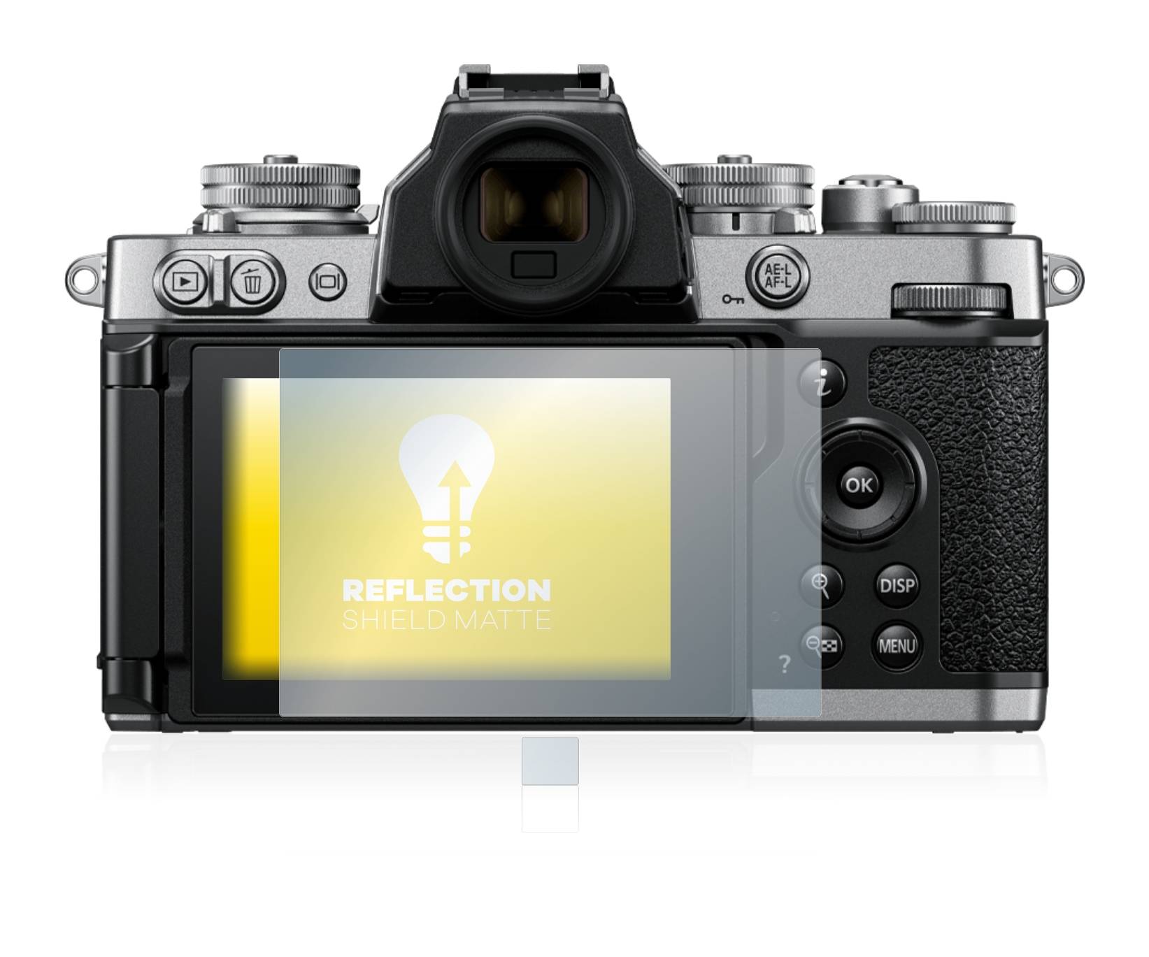 upscreen Reflection Shield Matte Premium Displayschutzfolie für Nikon Z