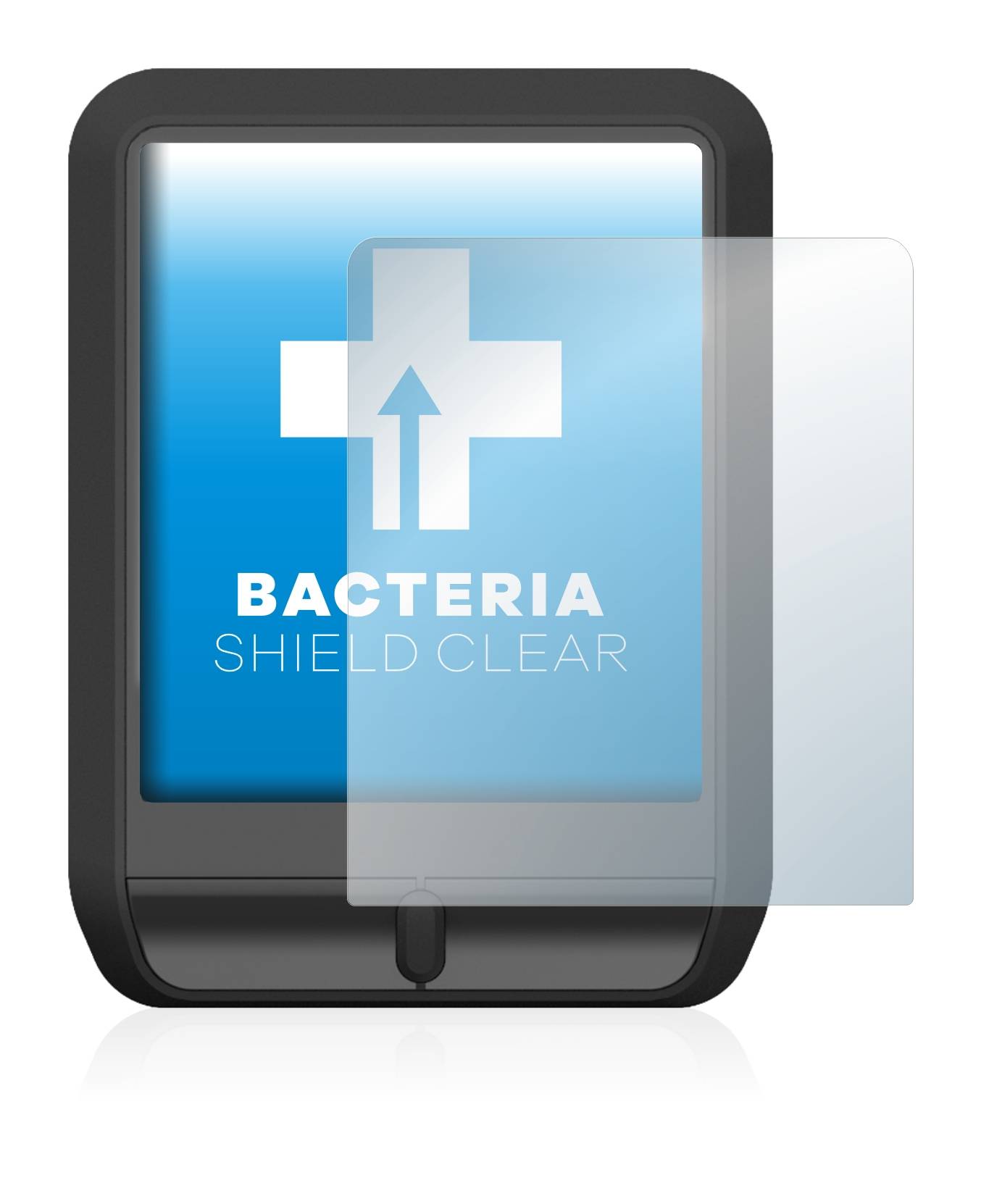upscreen Bacteria Shield Clear Premium Antibakterielle Displayschutzfolie für Mahle Pulsar