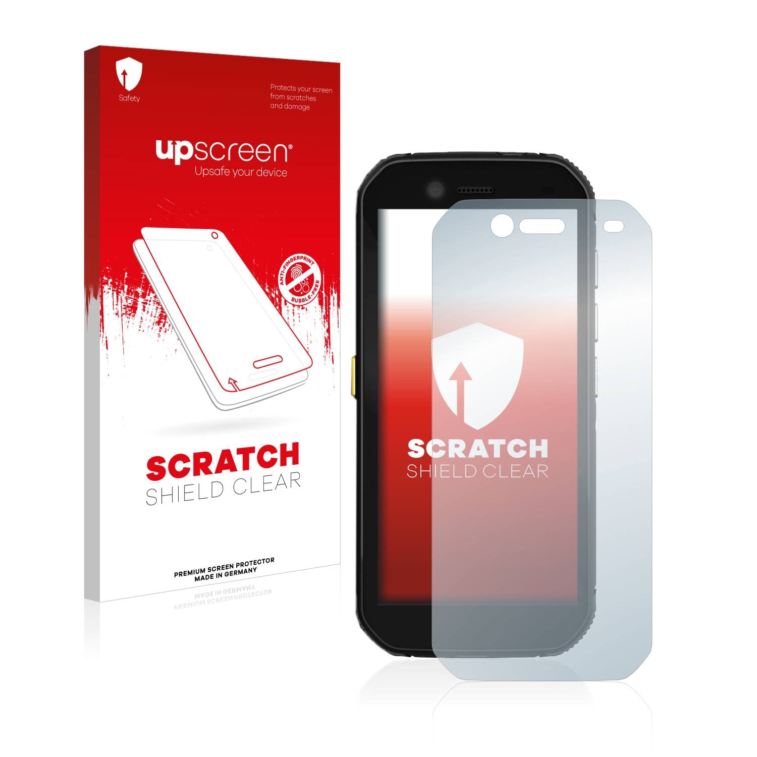 upscreen Schutzfolie für Caterpillar Cat S42 Kratzschutz Anti-Fingerprint Klar