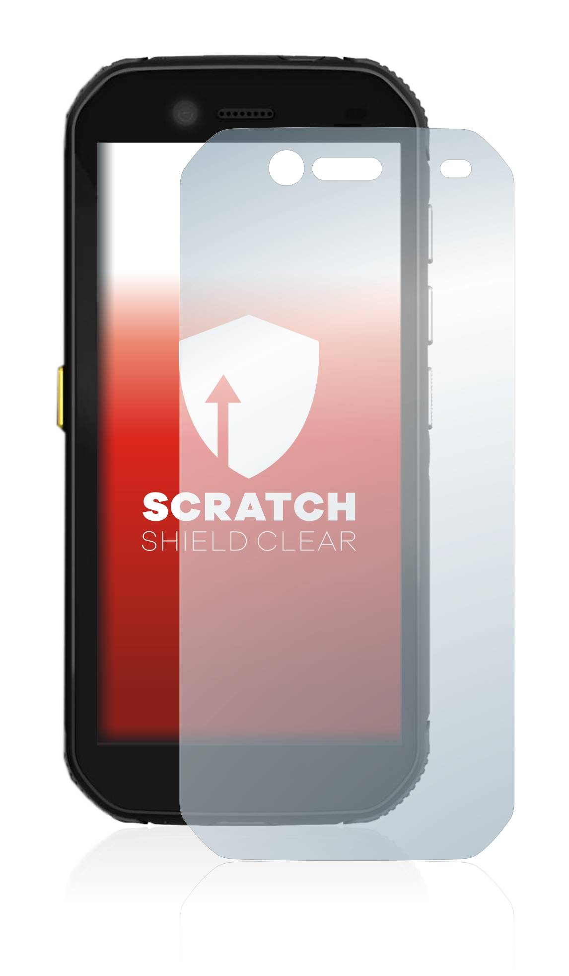 upscreen Schutzfolie für Caterpillar Cat S42 Kratzschutz Anti-Fingerprint Klar