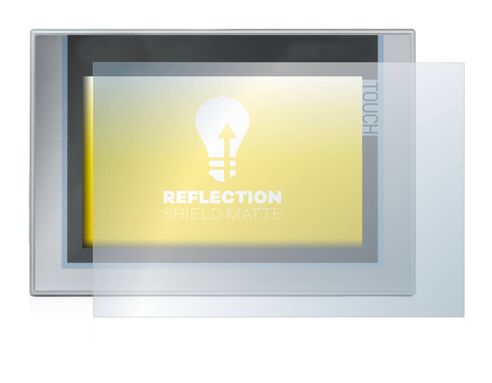 upscreen Reflection Shield Matte Premium Displayschutzfolie für Siemens Simatic TP1200