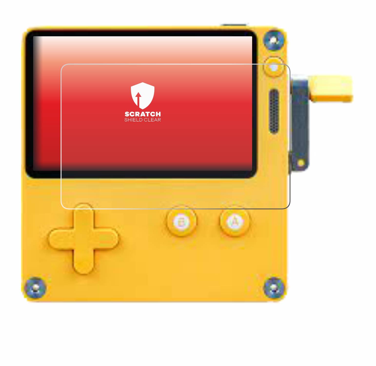 upscreen Schutzfolie für Panic Playdate Kratzschutz Anti-Fingerprint Klar