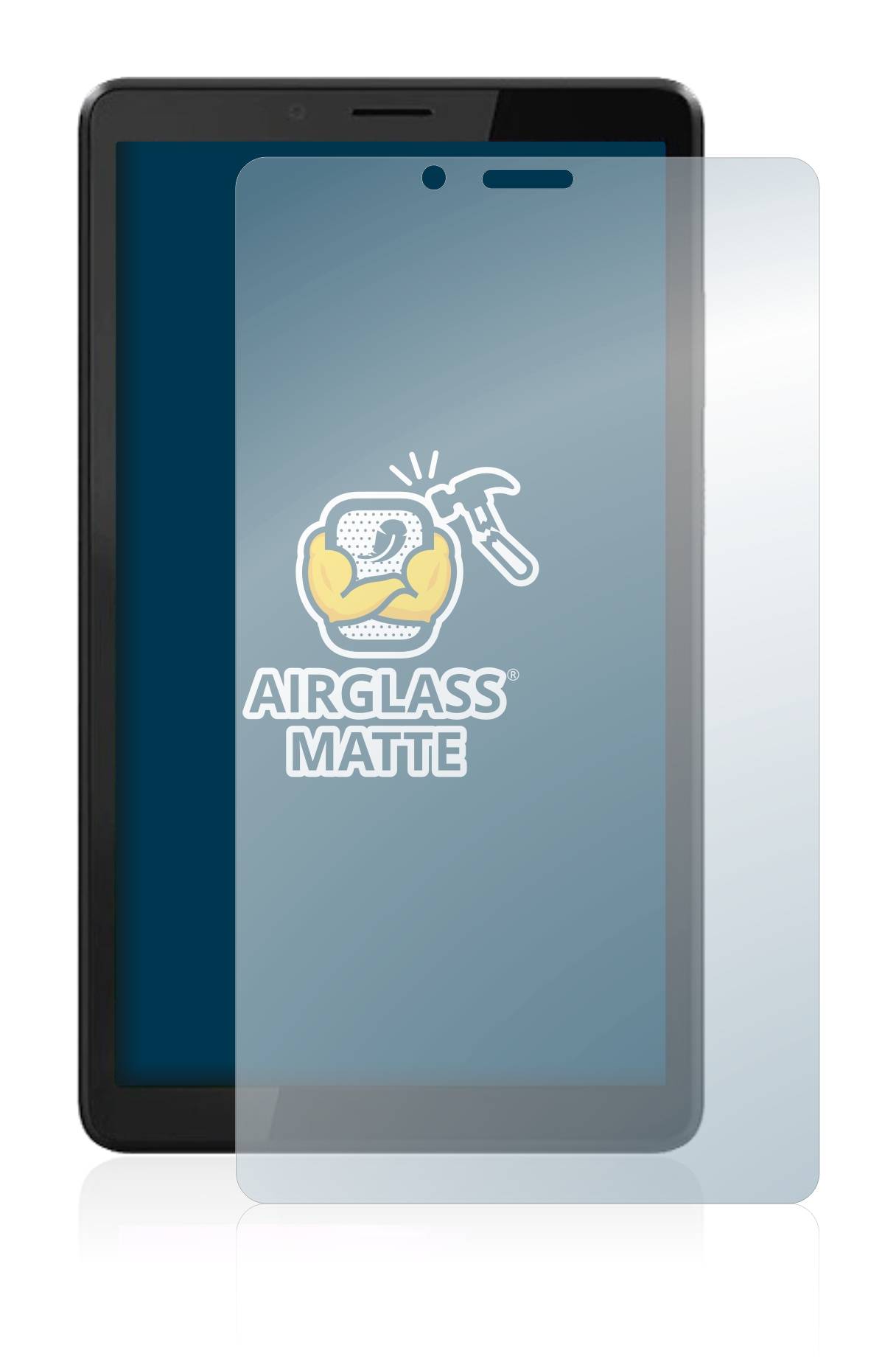 BROTECT AirGlass Flexible Schutz Glas Folie für Lenovo Tab M7 (3. Gen.) Matt Entspiegelt